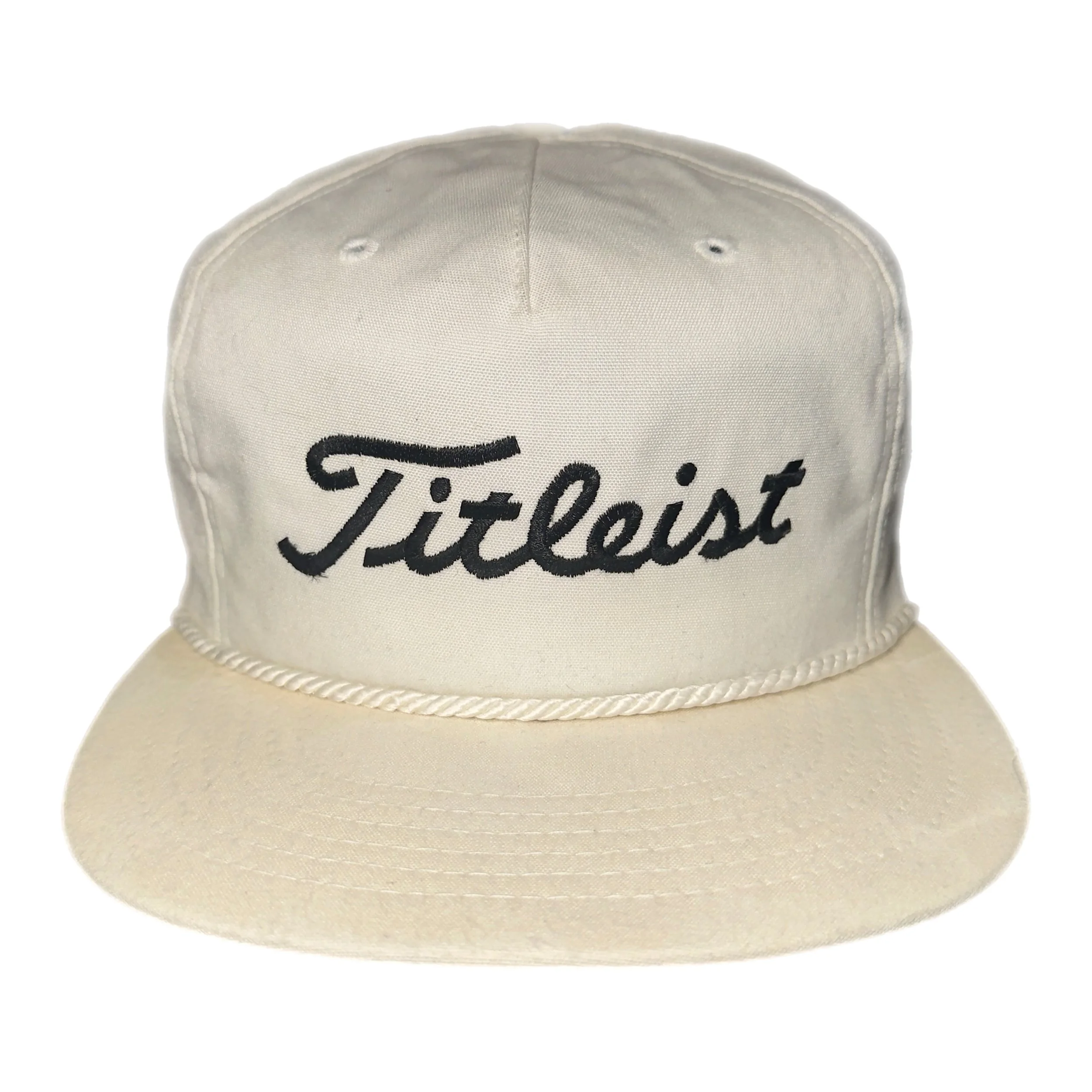 Vintage 90s Titleist Texace Leather Strapback