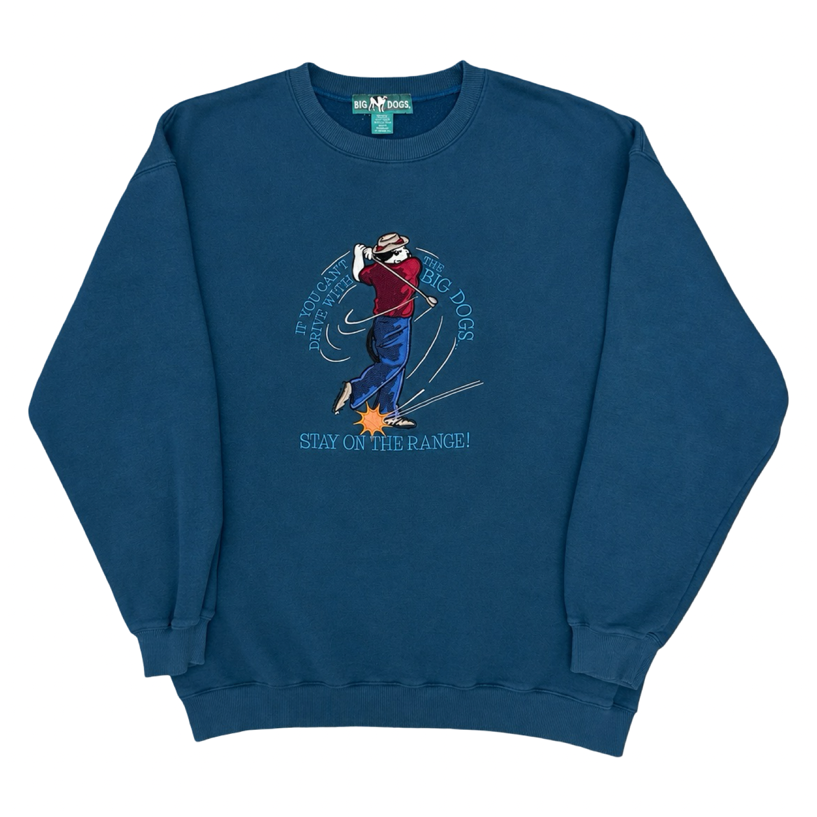 Vintage 90s Big Dog Crewneck Size XL