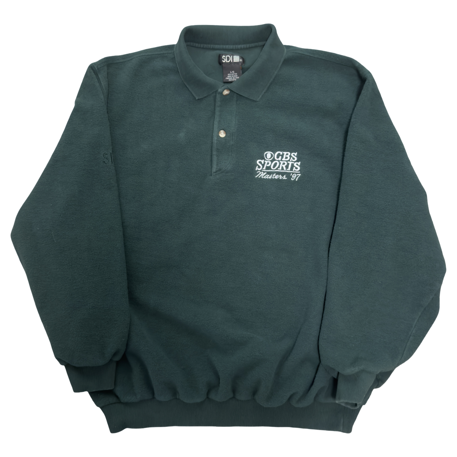 Vintage 90s CBS Masters "Tigers First Win" Pullover Size L/XL