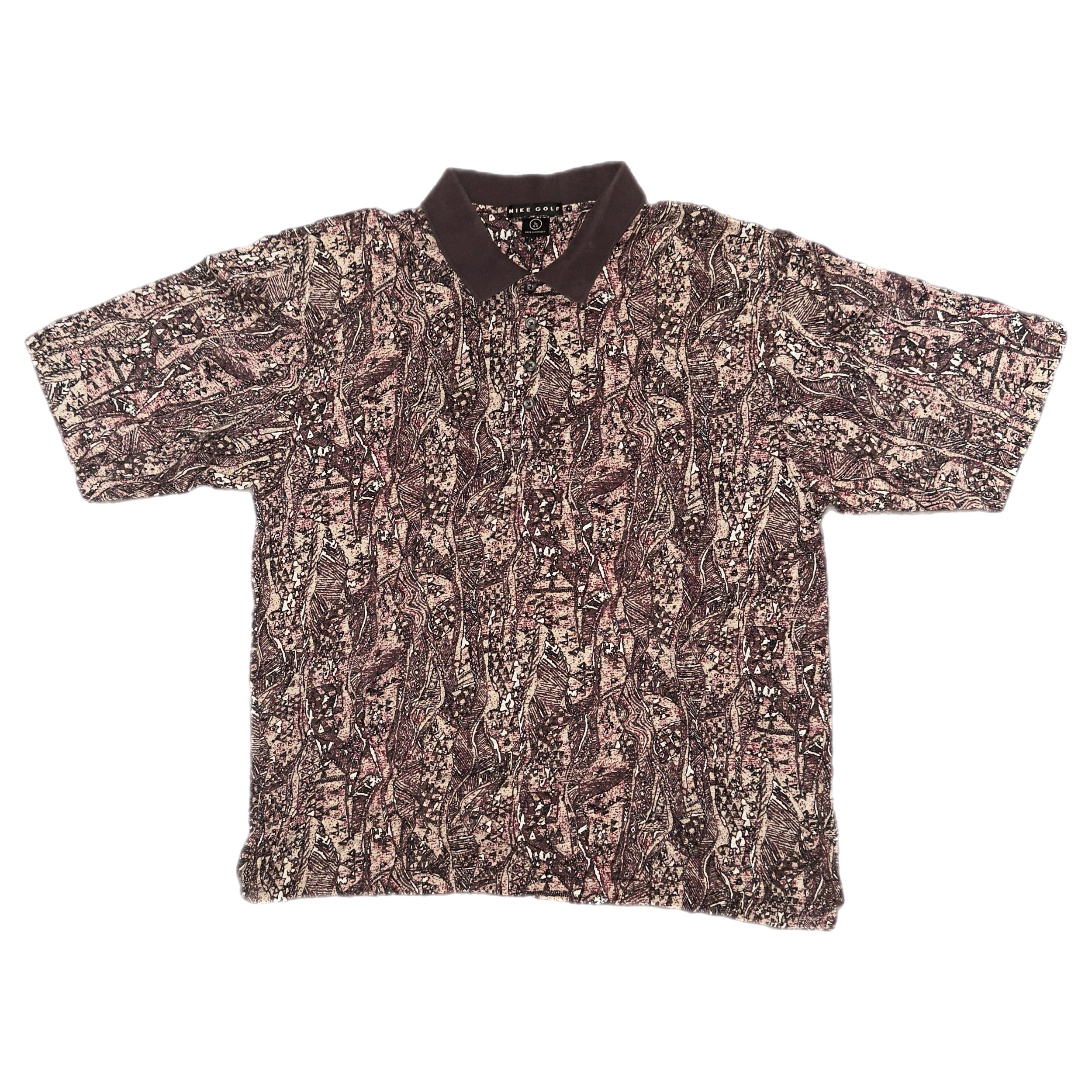 Vintage 90s Nike Golf Abstract Polo Size L/XL