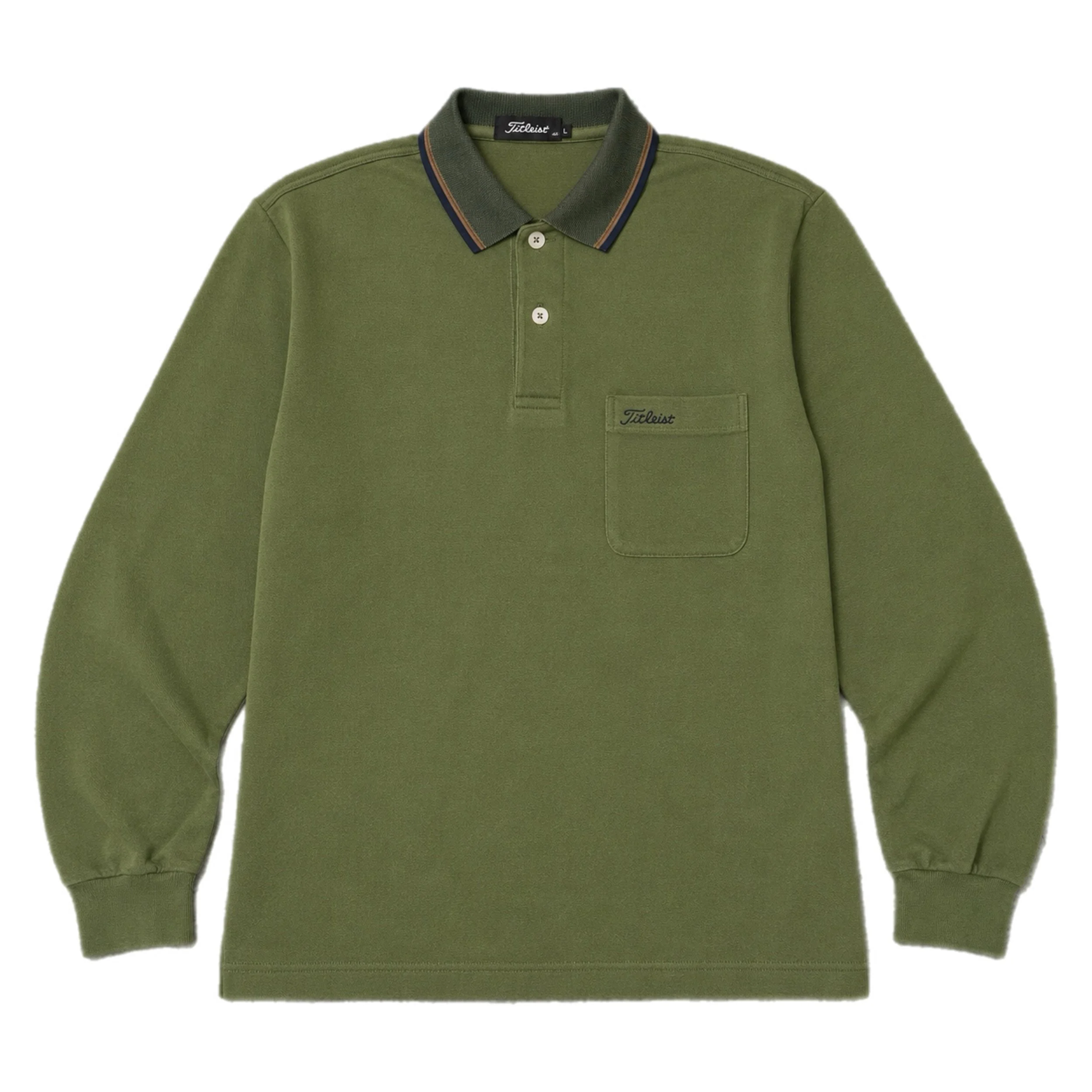 Vintage 90s Titleist L/S Polo Size Large