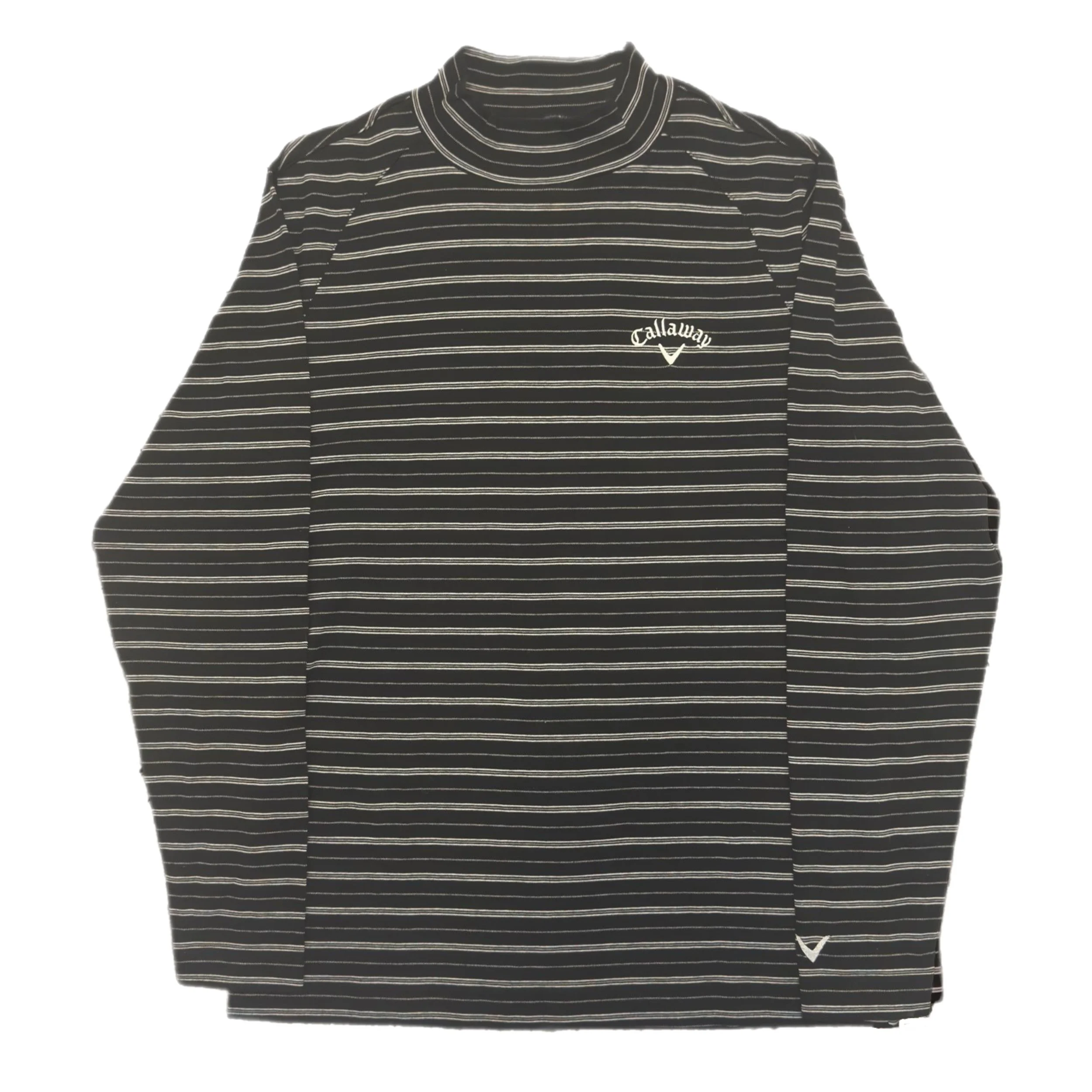 Vintage 90s Callaway Mock Neck Shirt Size Medium