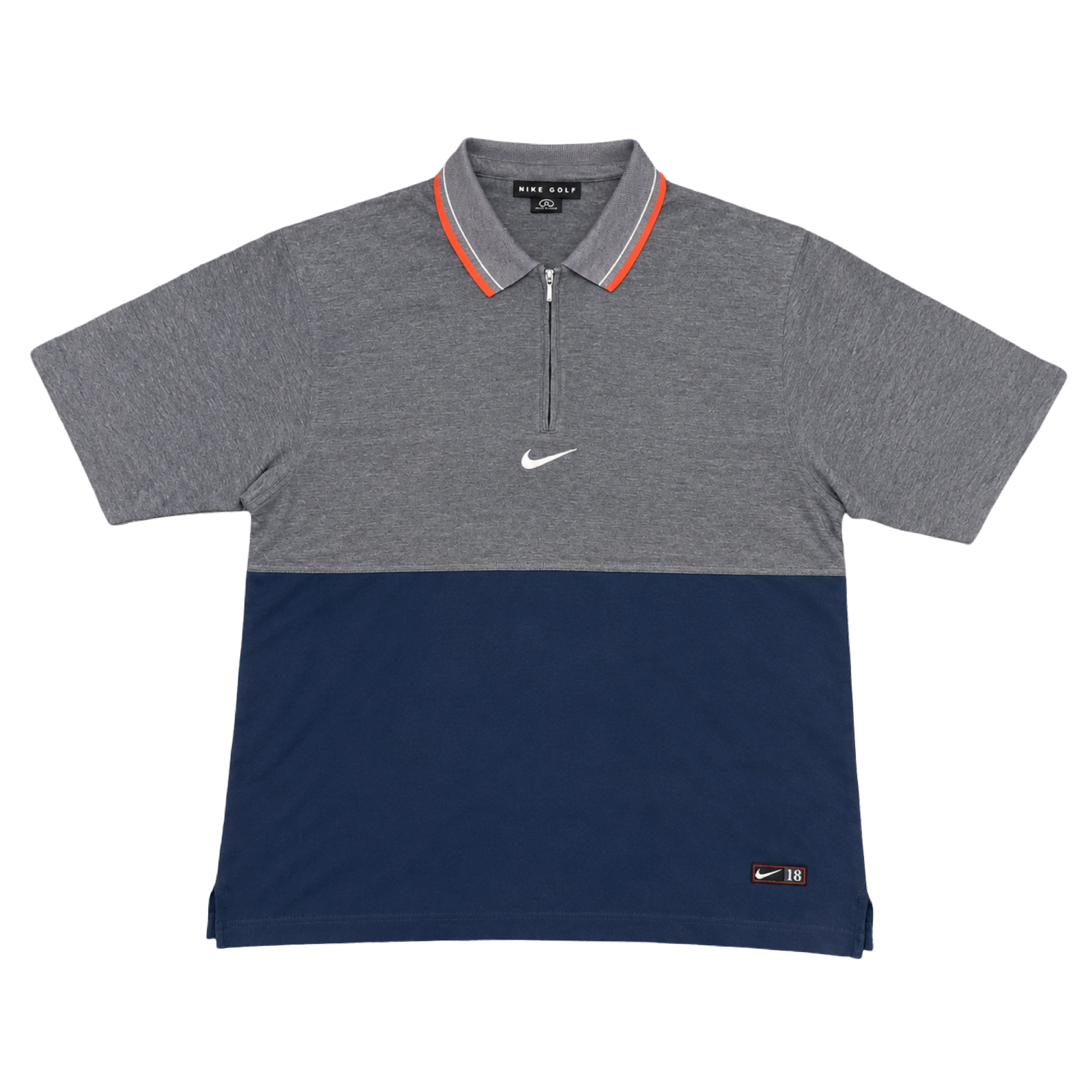 Vintage 90s Nike Center Swoosh Polo Size M/L