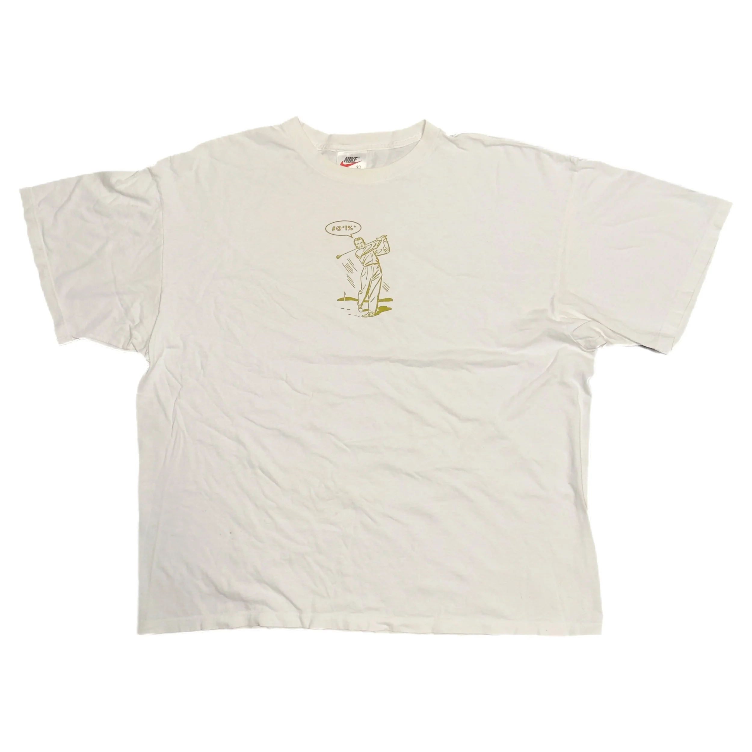 Vintage 90s Nike Golf Sand Traps Suck T Shirt Size XL