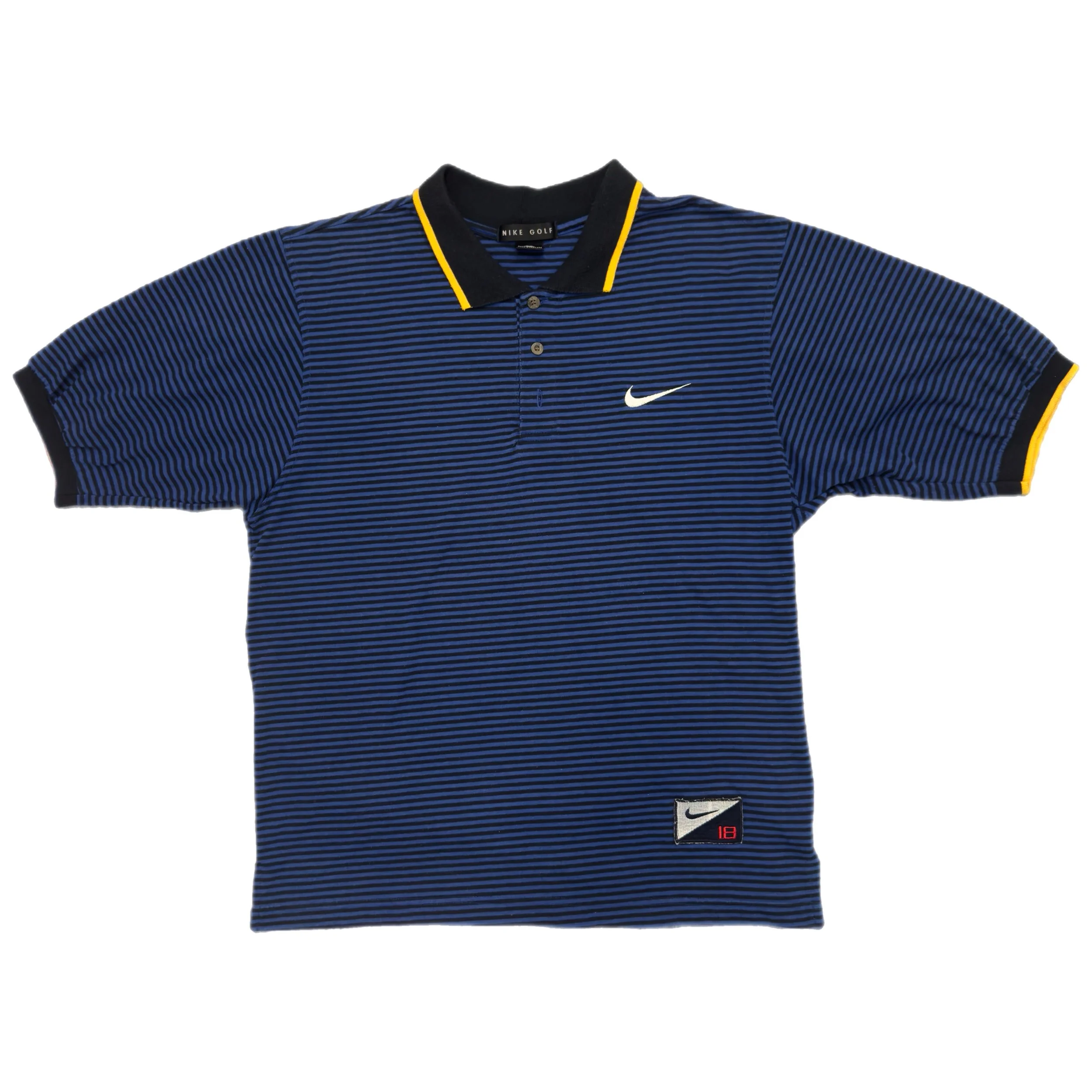 Vintage 90s Nike Golf Stripe Polo Size M/L