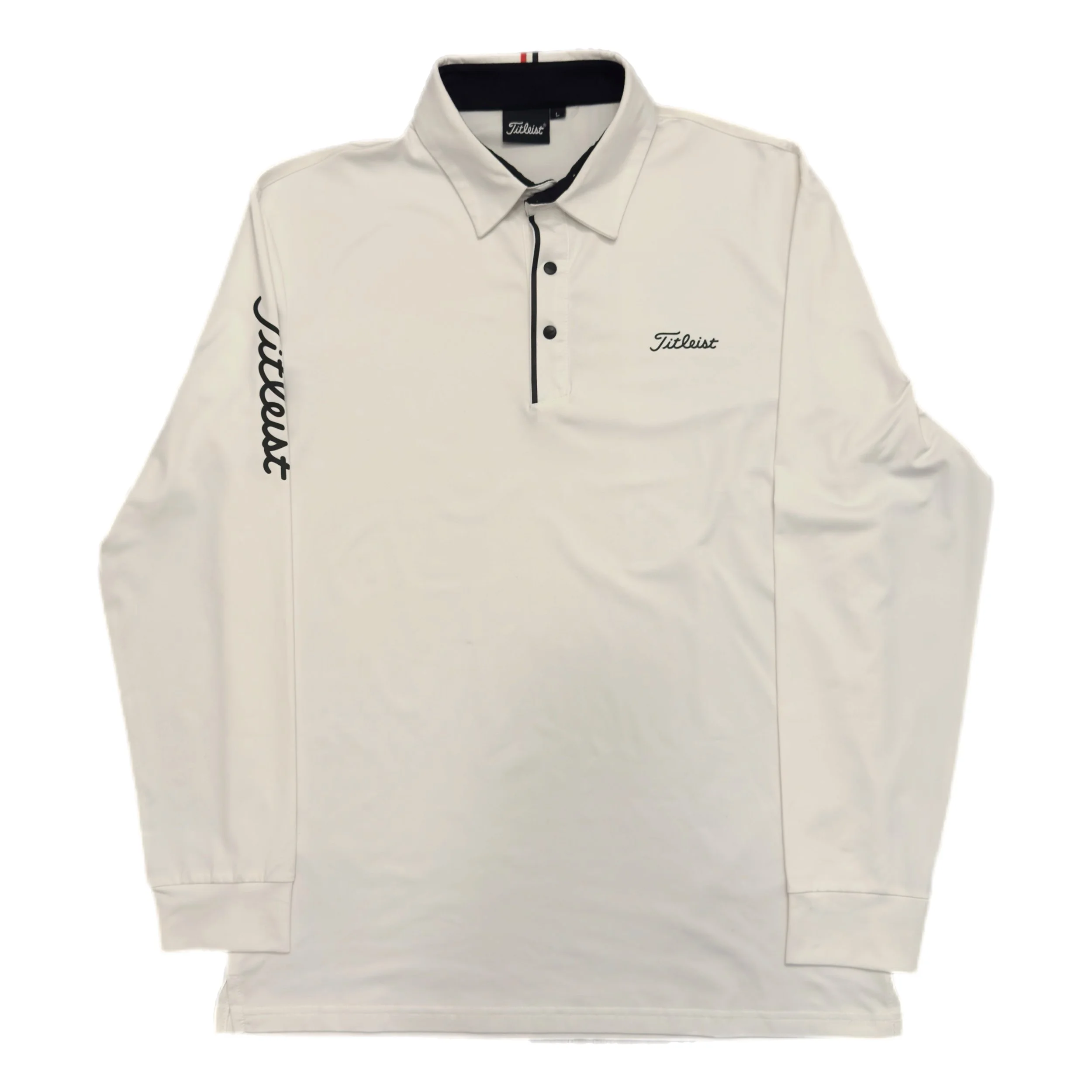 Vintage 00s Titleist Performance L/S Polo Size Large