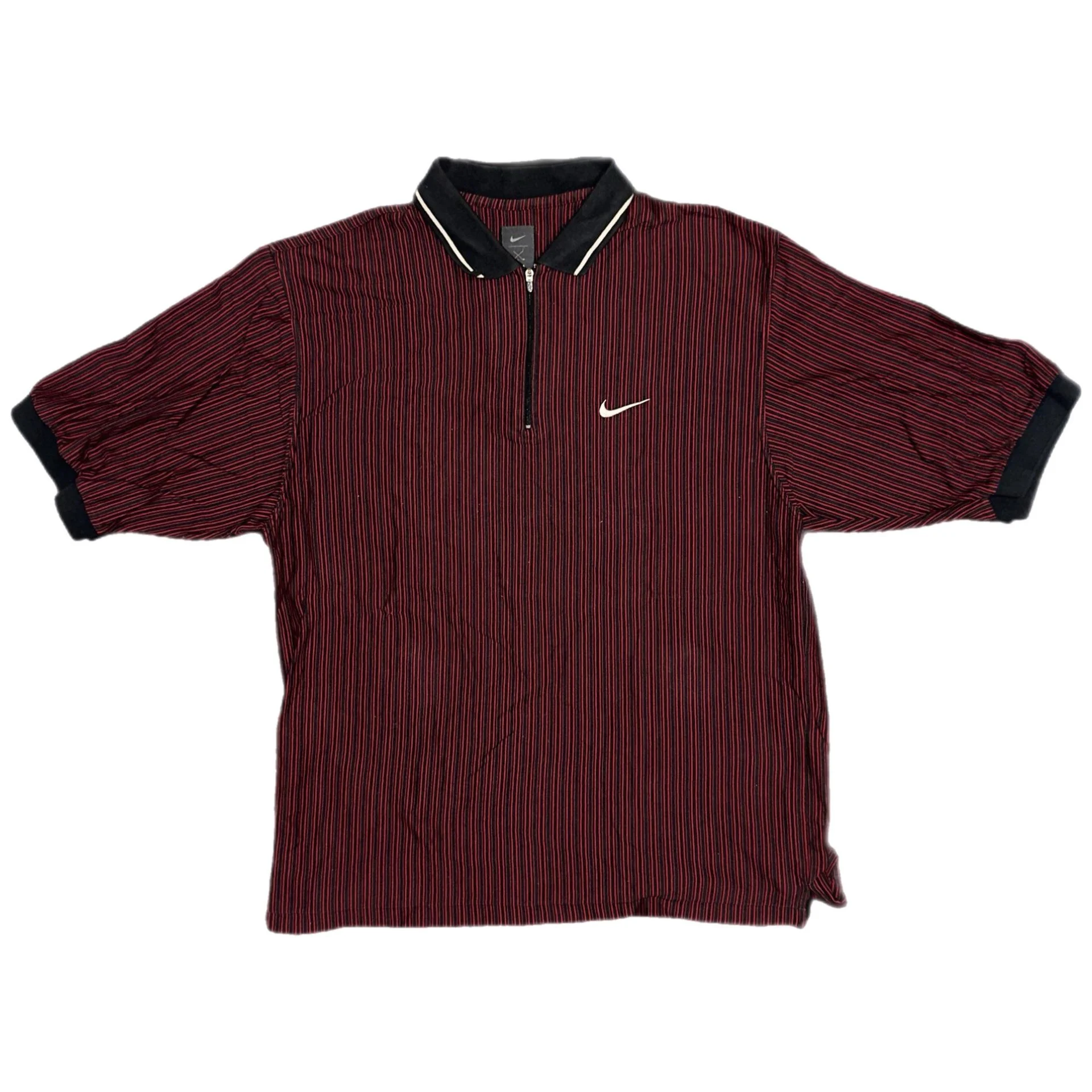 レア★90s NIKE GOLF 最初期モデル ヴィンテージ ポロシャツ 大きめ 93年製 NIKE GOLF Logo S/S Polo Shirt 黄 L 90s ナイキ ゴルフ