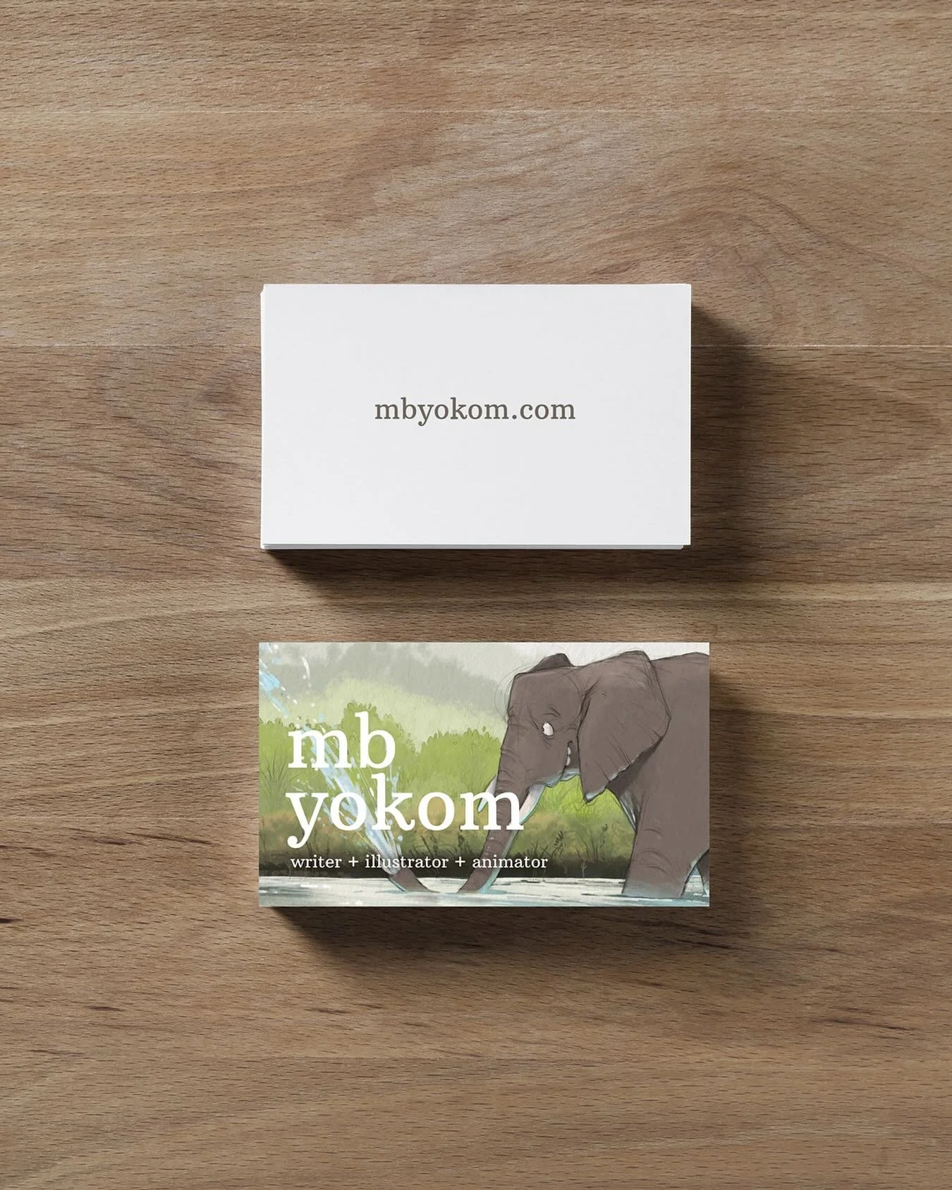 I added some new drawings to the &lsquo;art&rsquo; section on my site, MBYokom.com, and also felt like designing some simple new cards for fun. Maybe to pass around at conventions or wherever.