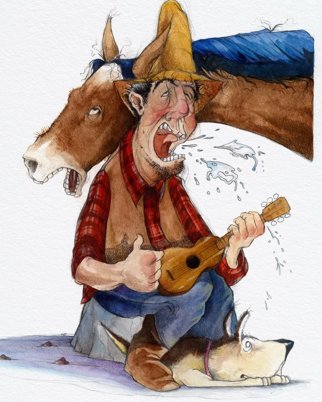 Last post for a bit- about to start another project. Happy trails and long live The Three Amigos! Ga&rsquo;night Ned