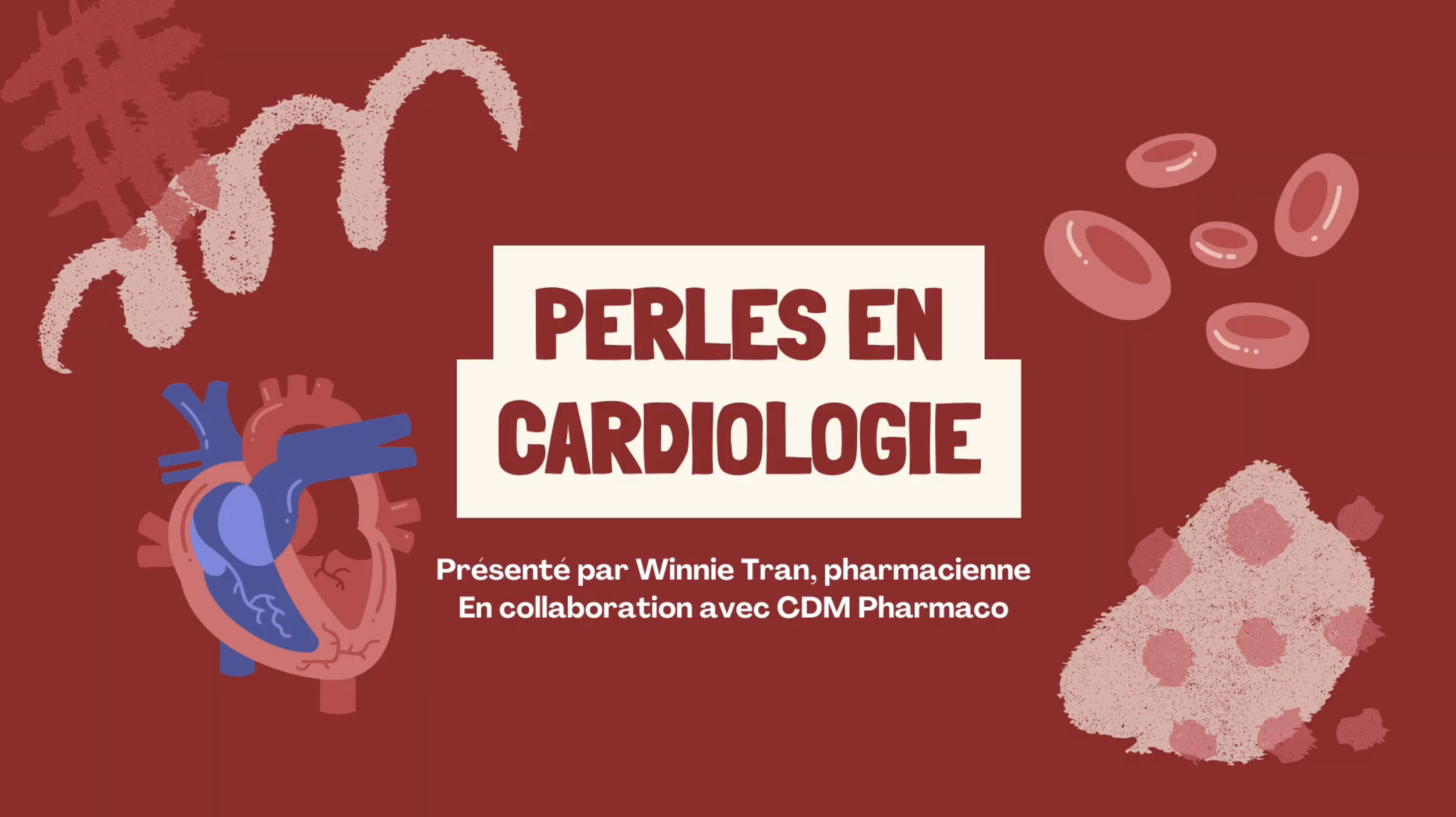Perles pharmaco en cardiologie