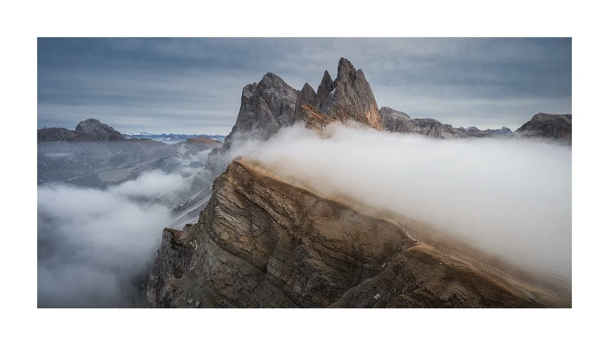 Seceda above the clouds ☁️ Truly an unforgettable sight.

ℹ️ Nikon Z8 &bull; Nikon Z 14-24mm f/2.8 S

@nikonnl #NikonNL #Dolomiti #Seceda #landscapephotography