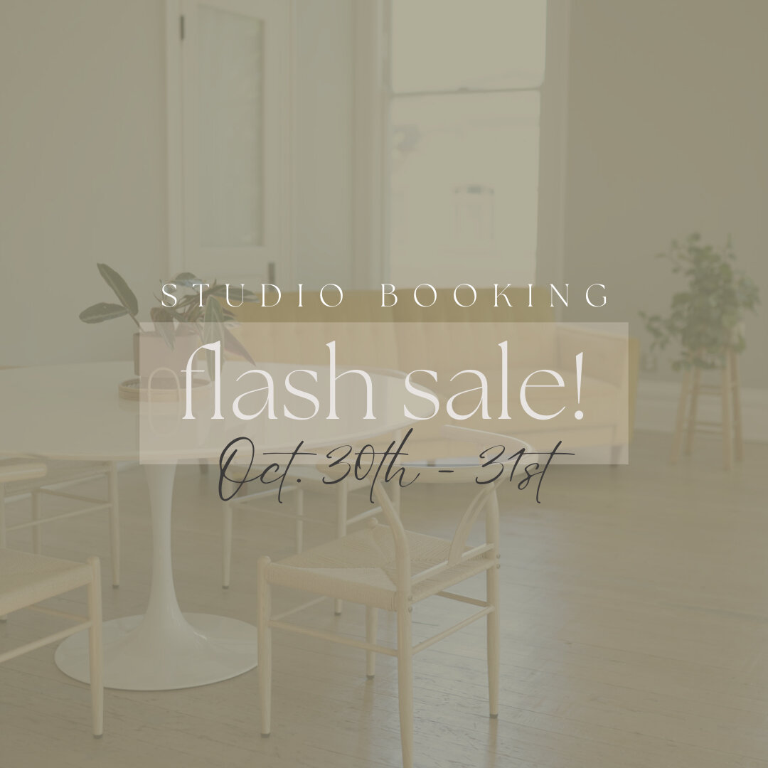 Trick or Treat Special: 20% Off Studio Bookings! 📸🎃​​​​​​​​
​​​​​​​​
Hey there, friends! Halloween's just about here, and we're brewing up some spooky savings just for you! ​​​​​​​​
​​​​​​​​
👻 Embrace the spirit of Halloween and treat yourself to 