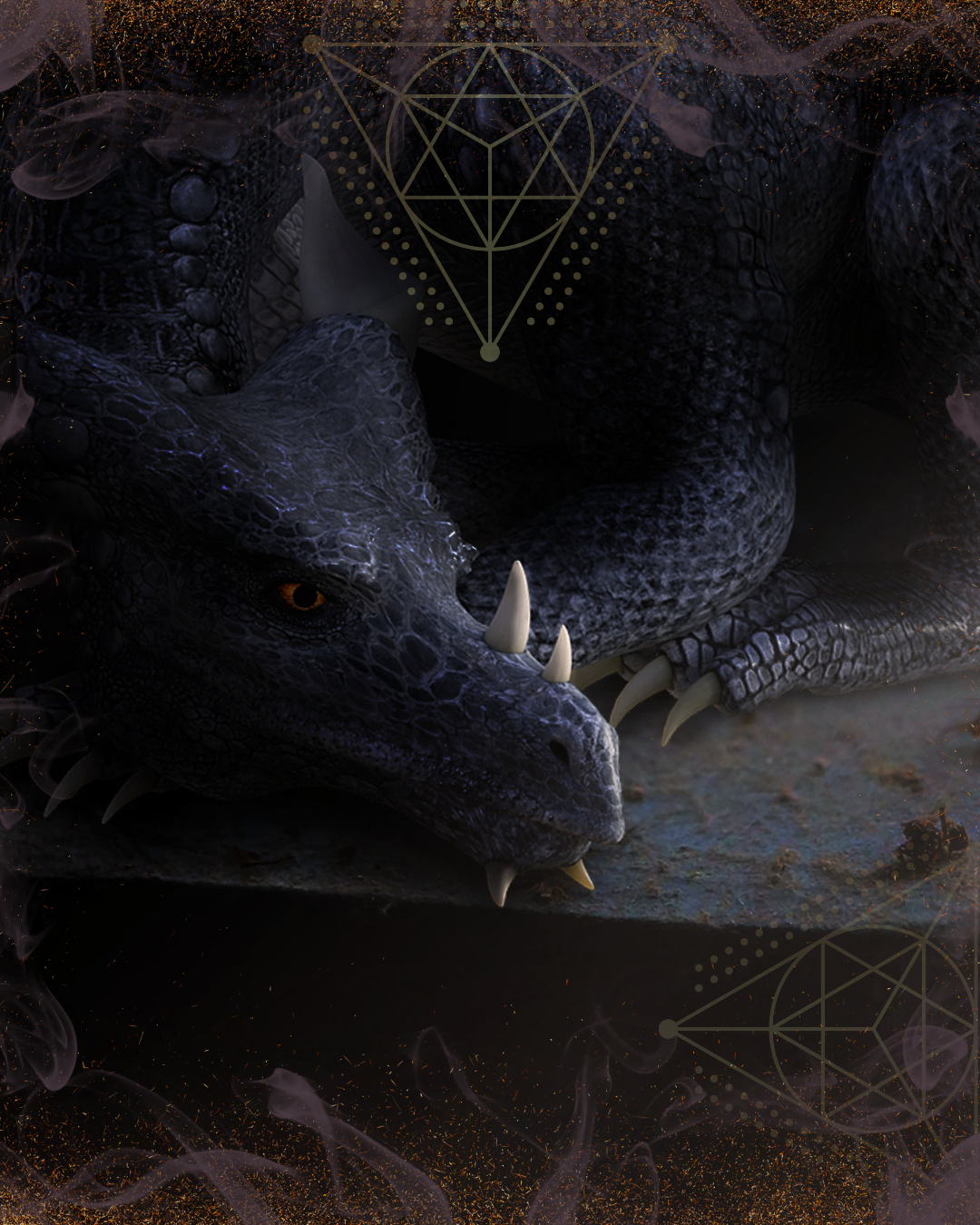 A Dragon Tale: Clearing a Dark Witch in the Woods