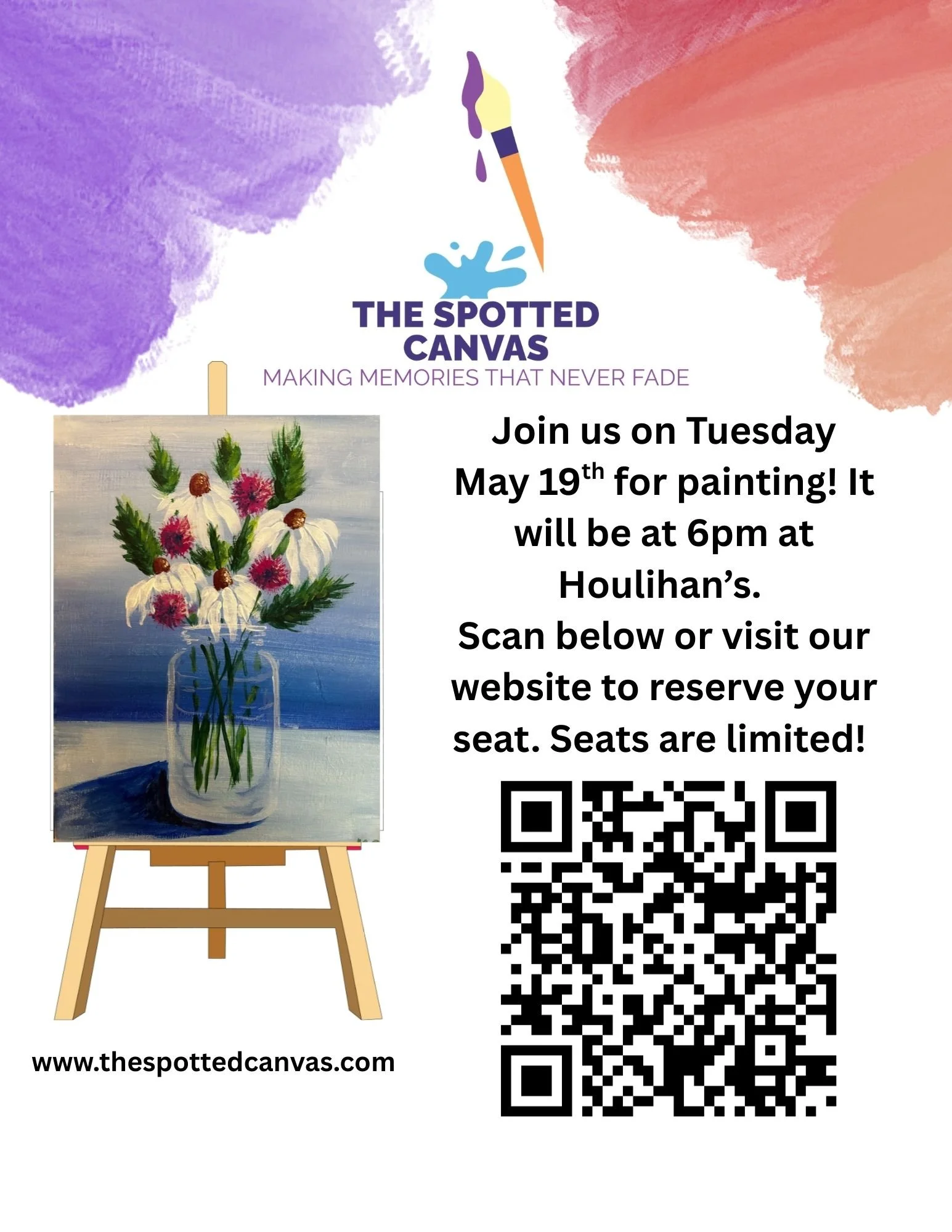 Whispers in Bloom at The Spotted Canvas
