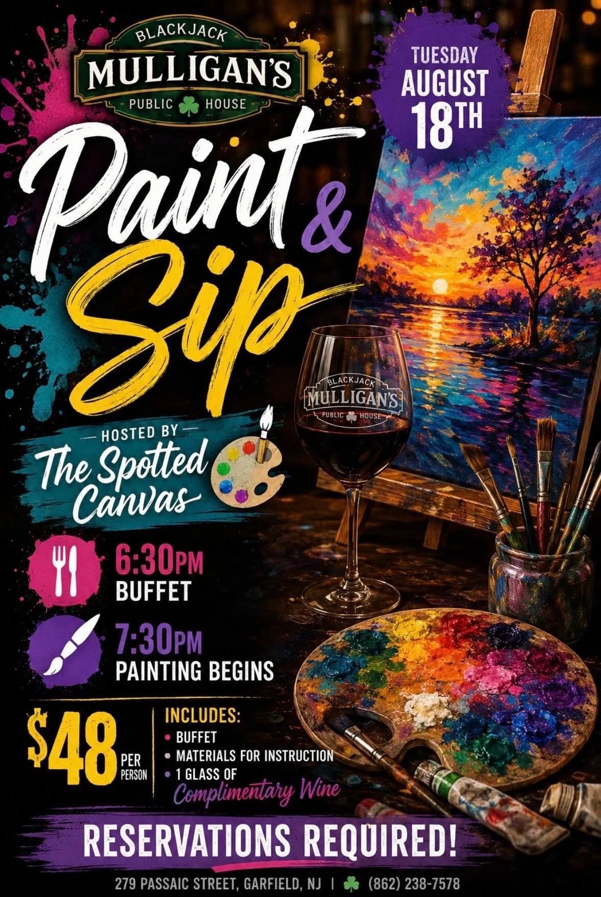 Paint Night- 8/18/2026