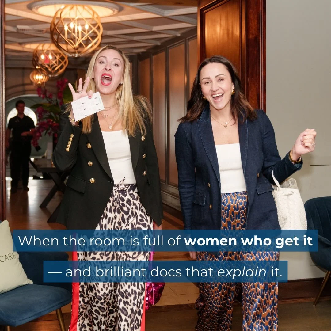 When women gather to learn, advocate, and refuse to stay quiet about their own health &mdash; this is what it looks like.

Thank you @thatpennylife_ for building the kind of room every woman deserves to be in &mdash; brilliant doctors (@aliciarobbins