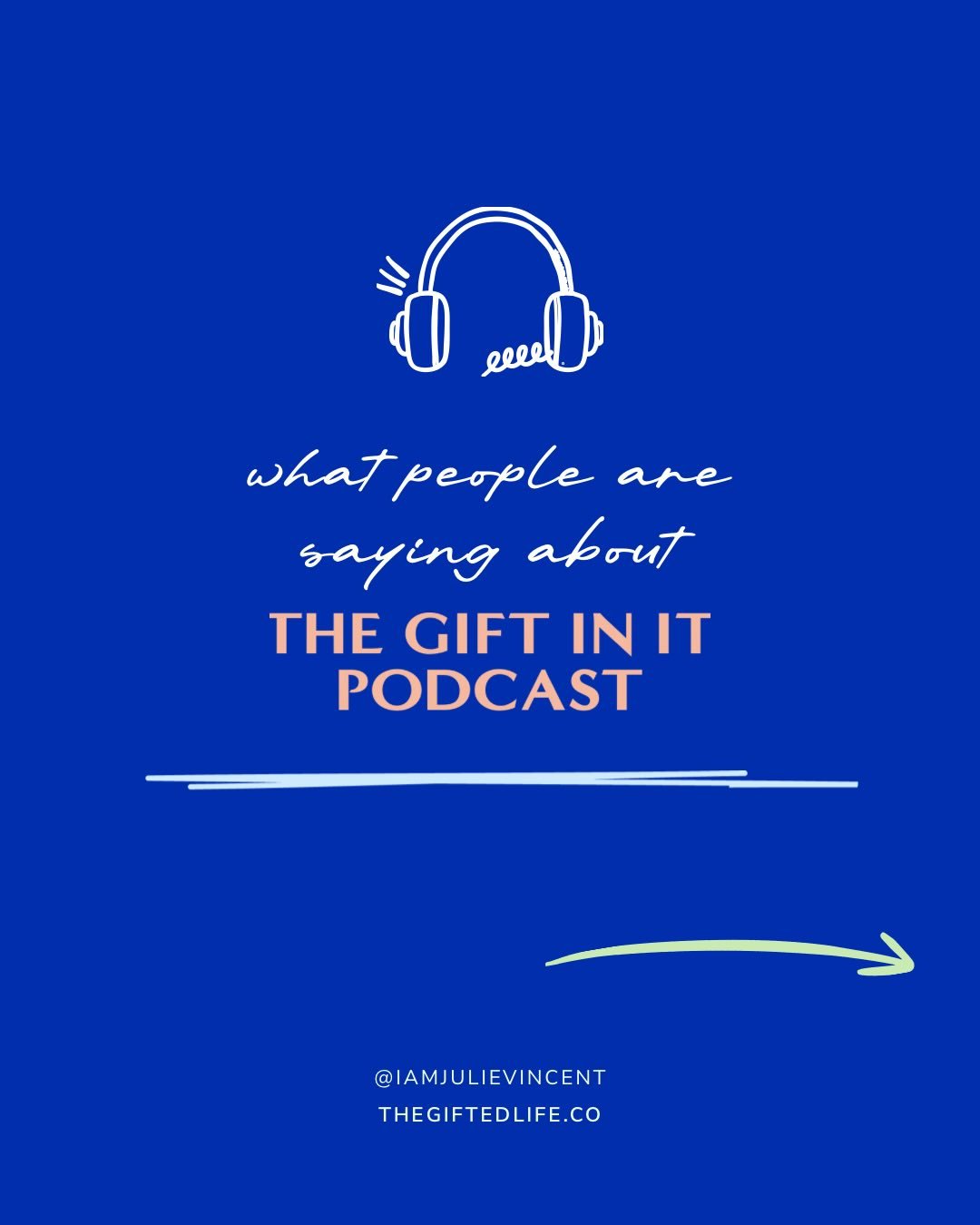 So grateful for every listen and kind word in these early days. Two episodes are out now &mdash; and one more drops tomorrow🎙️ Link in bio.

#thegiftinit #thegiftedlife #newpodcast #podcastreview #redefininggifted