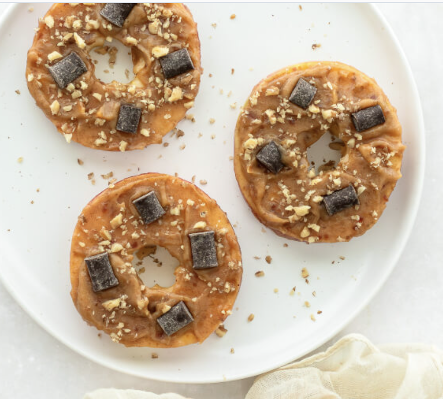 Date Caramel Apple Rings