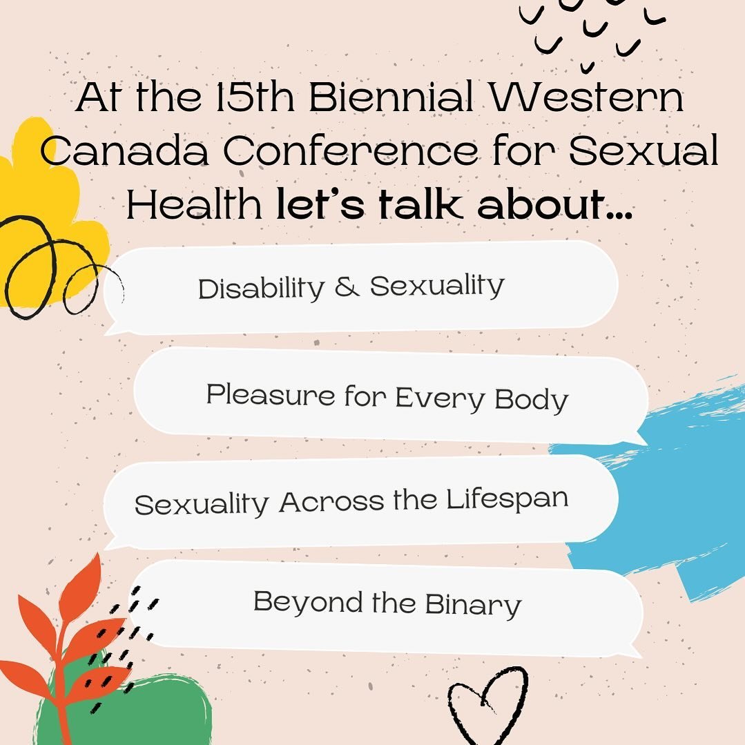 What are you most interested in sharing &amp; connecting with at our upcoming Sexual Health conference?? Share in the comments 👇 

Reminder to register for the EARLY BIRD PRICES before April 12th @ www.aspsh.ca
