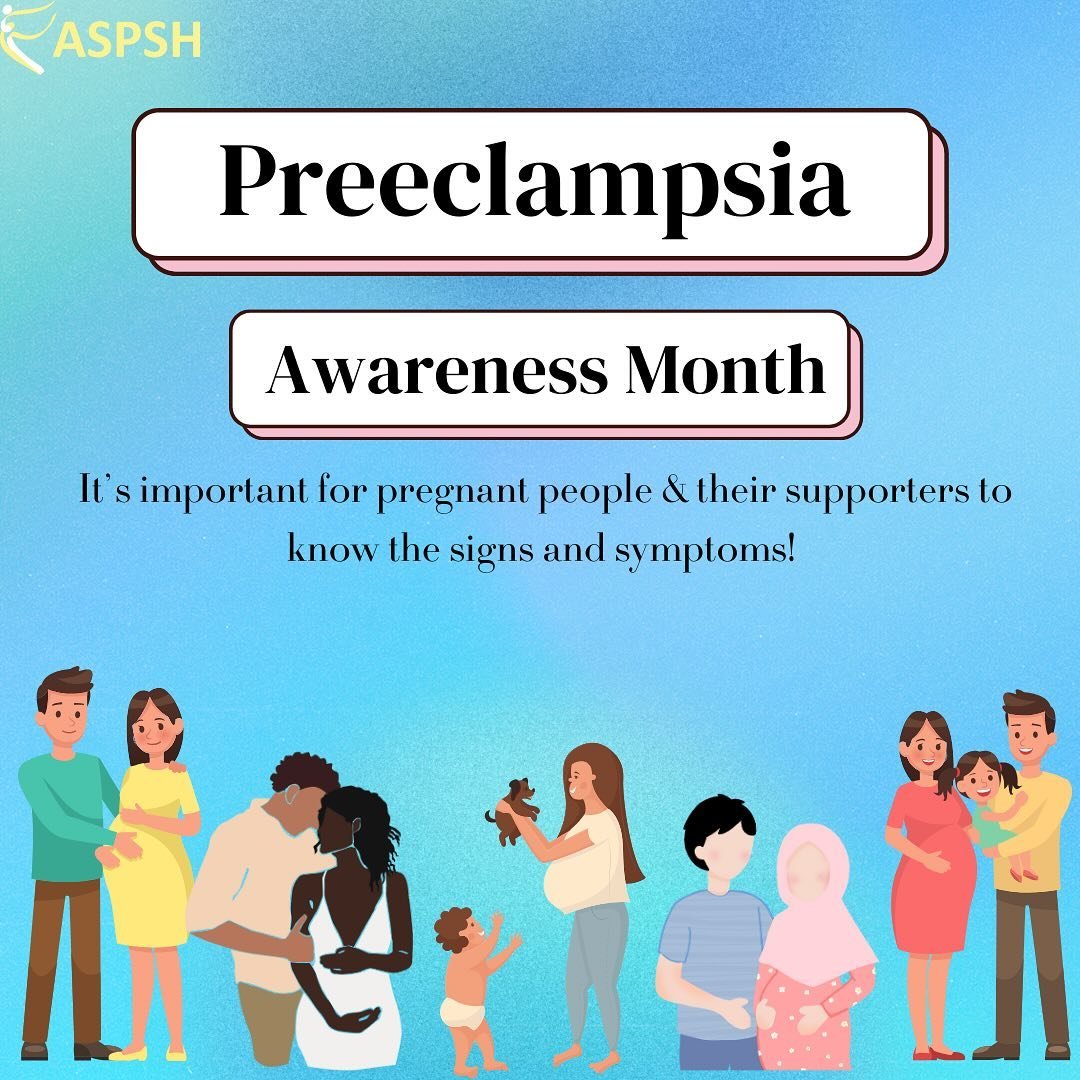 May is Preeclampsia Awareness Month! Check in with your pregnant people 🤗