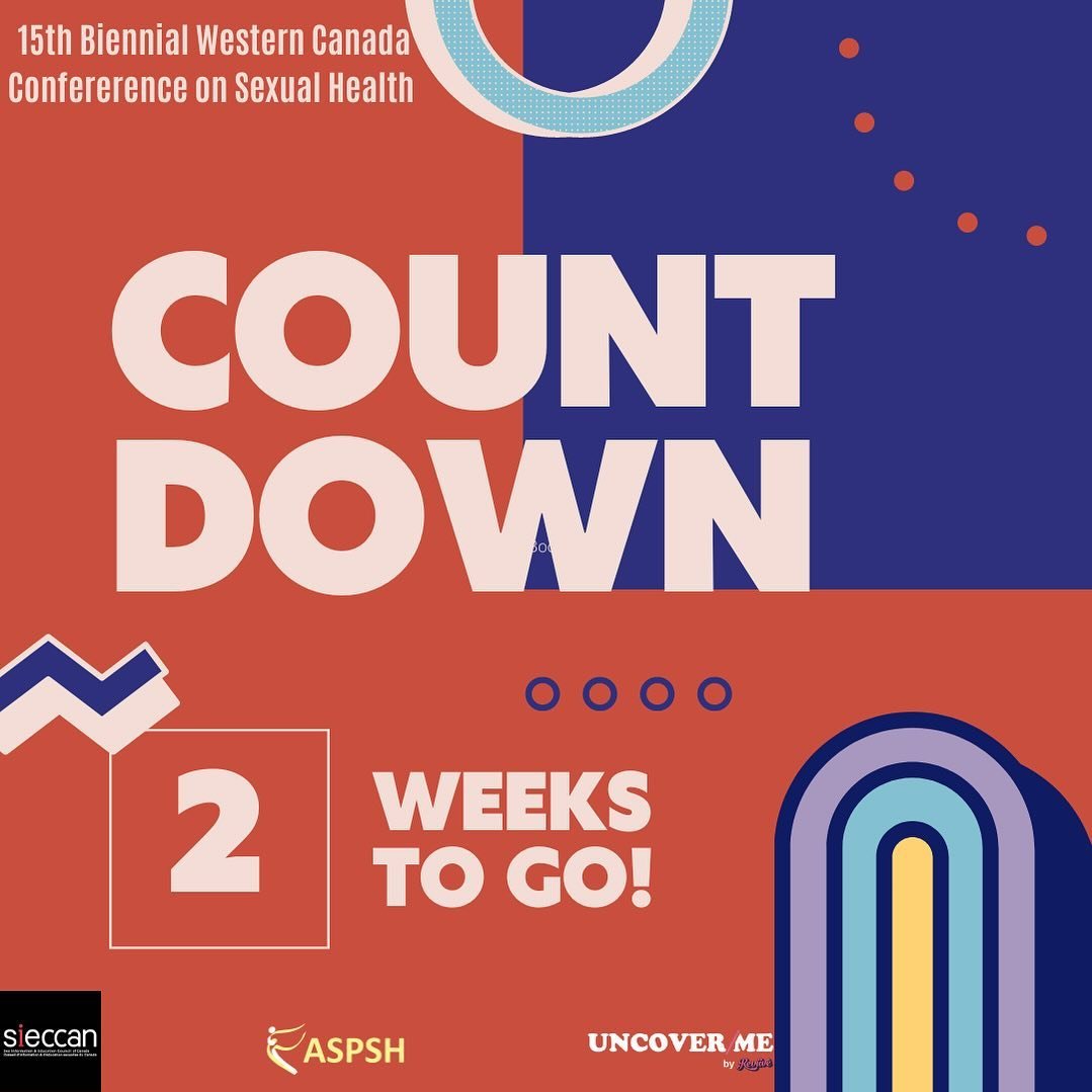 TWO MORE WEEKS TO SIGN UP! The 15th Biennial Western Canada Conference on Sexual Health is only 2 weeks away! 

We have virtual options and keynote only (@enagoski &amp; @queersurgeon) options for registration 
Visit www.aspsh.ca for more details 🤓