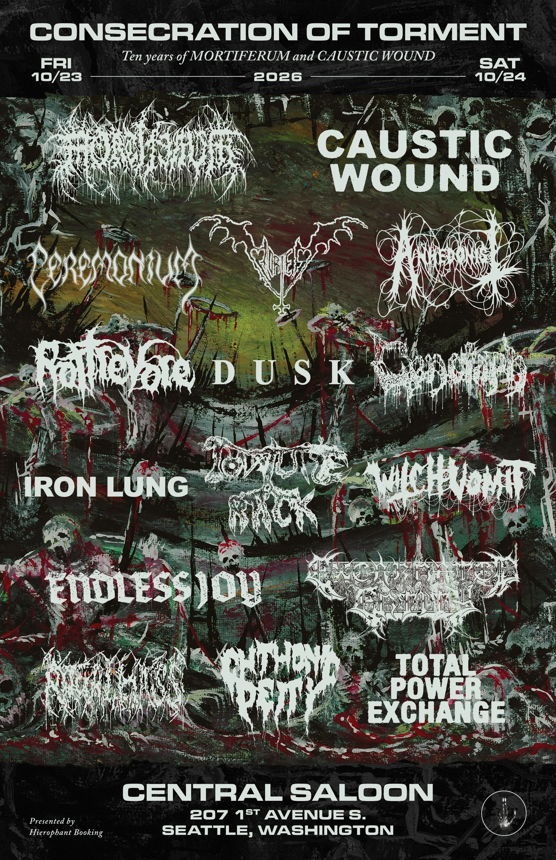 CONSECRATION OF TORMENT (2 NIGHTS)