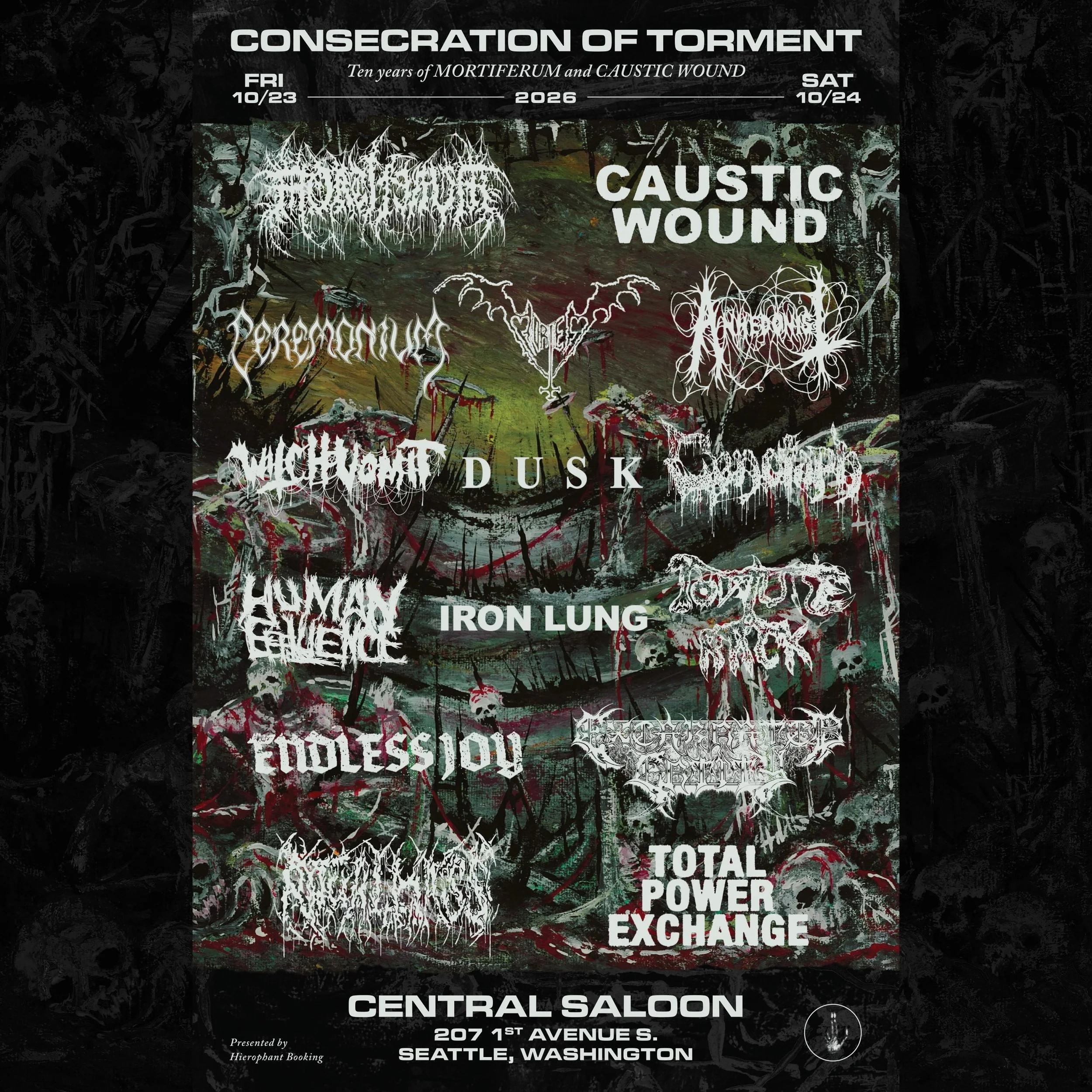 CONSECRATION OF TORMENT (2 NIGHTS)