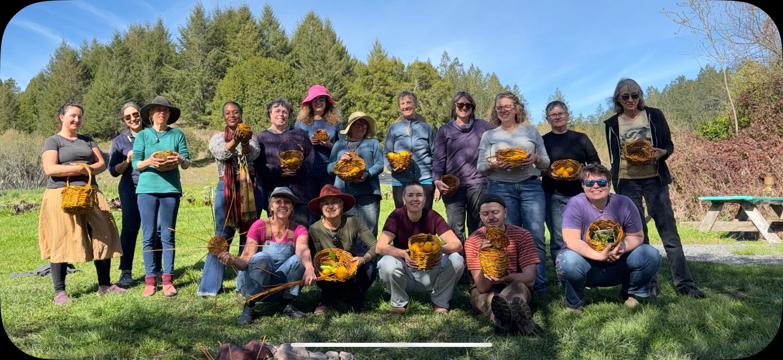 BASKET WEAVING CLASS