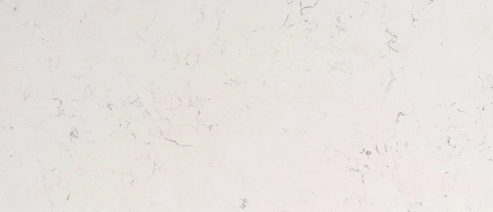 Light quartz countertop pattern
