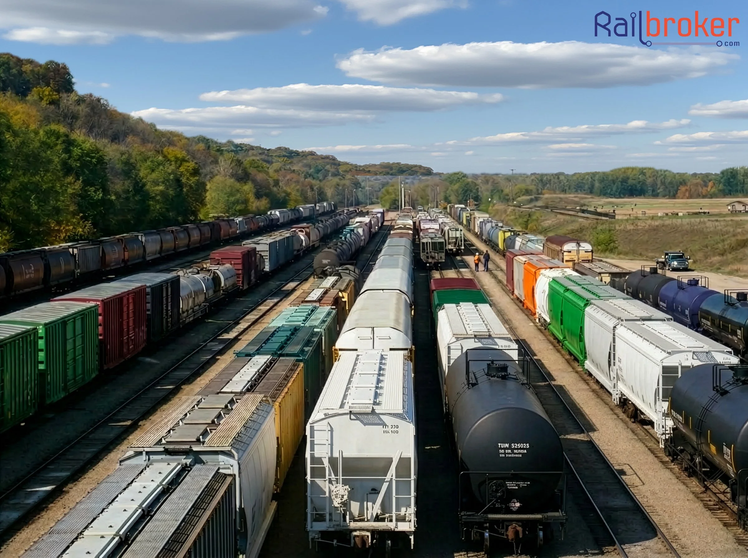 Railcar Fleet - Rail Yard