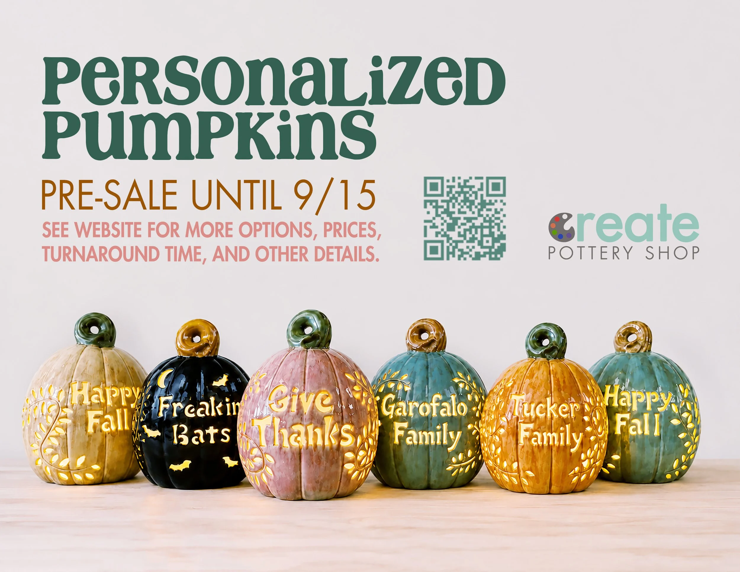 Personalized Pumpkins