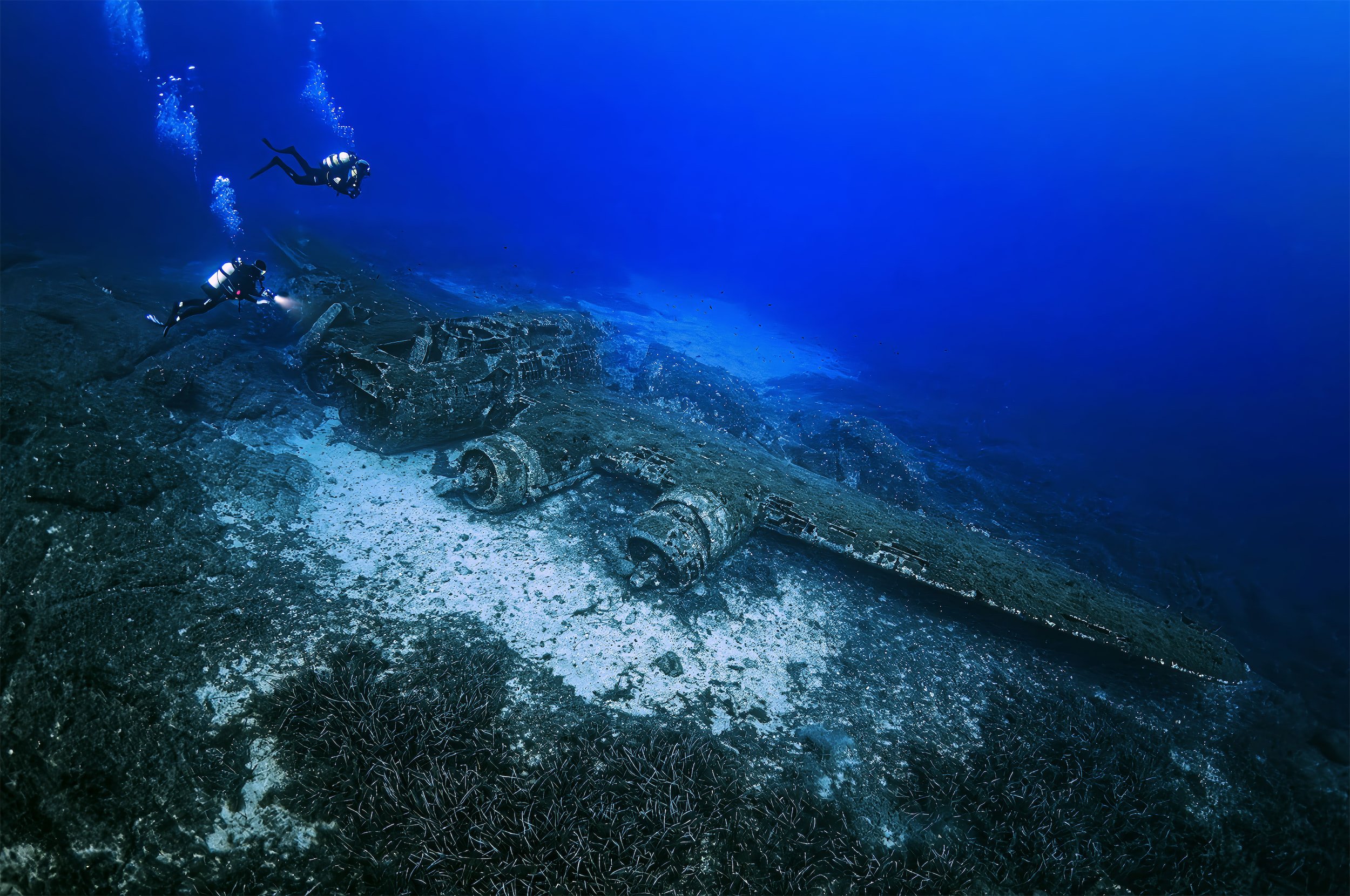 B17 Flying Fortress, Calvi - Corsica, France