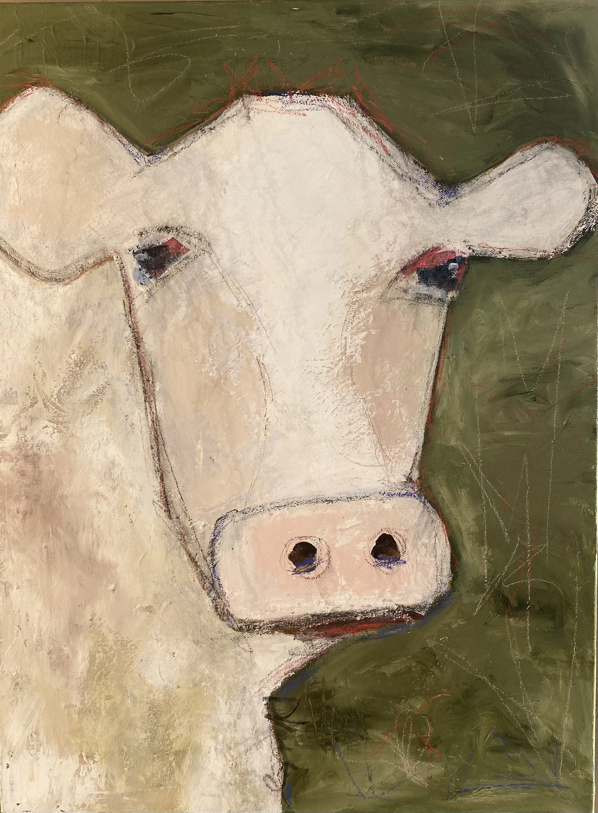 "Winnie the Moo" -SOLD