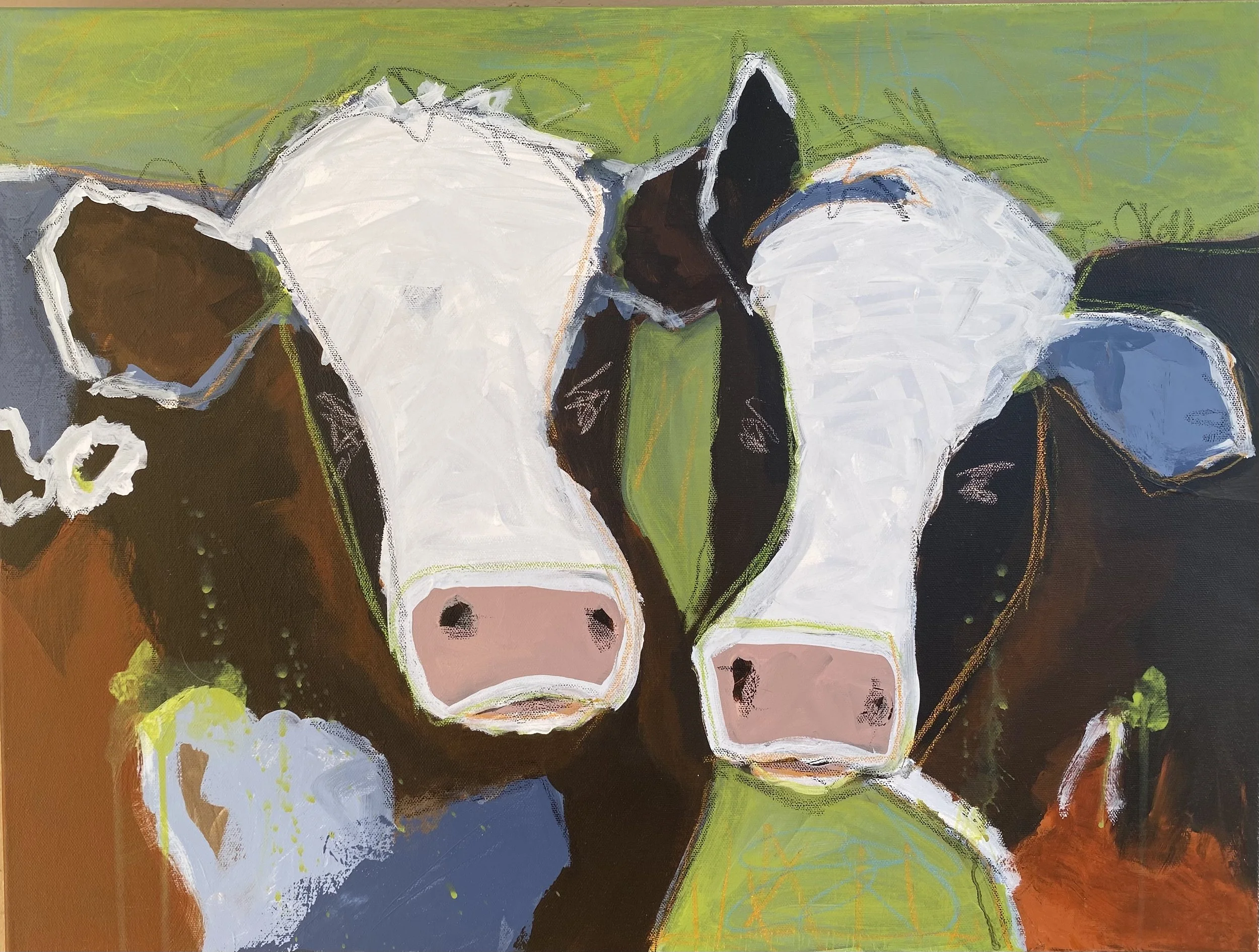 "Hilda and Harriet" - SOLD