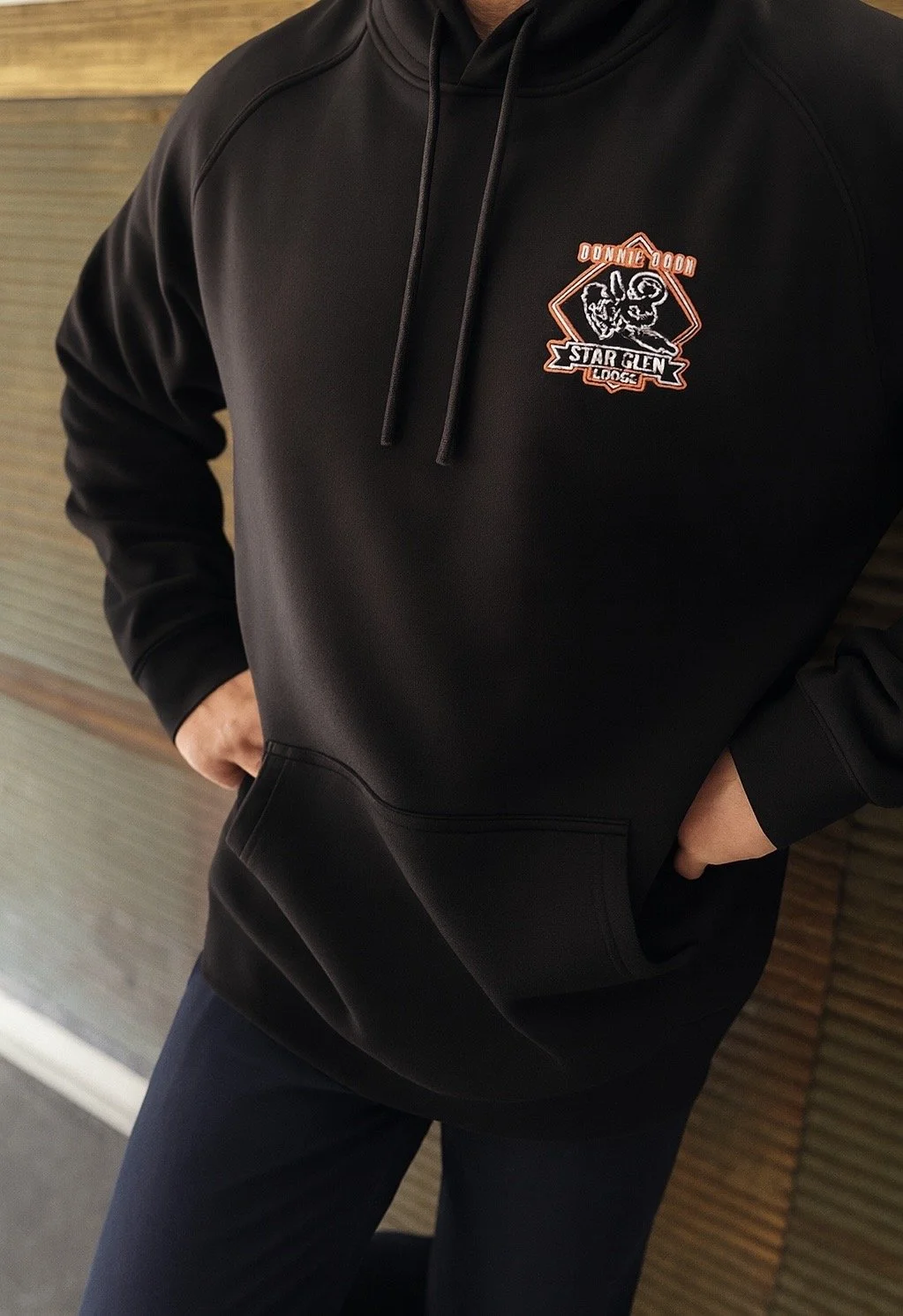 BLACK HOODIE