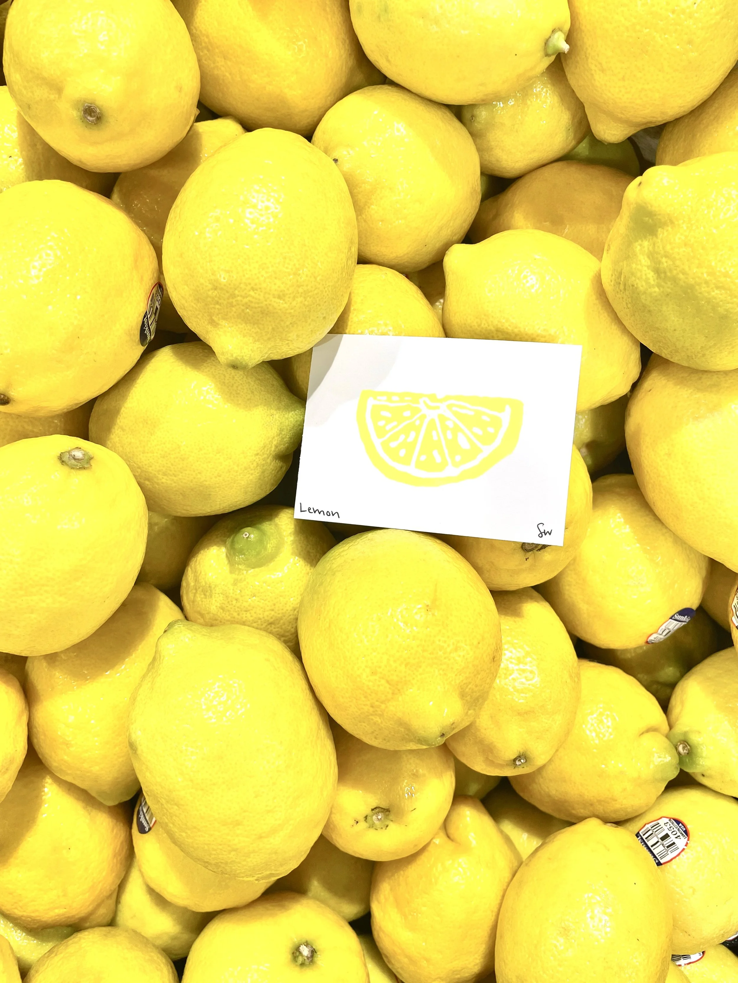 Lemon Print