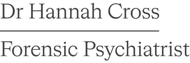 Dr. Hannah Cross Forensic Psychiatrist