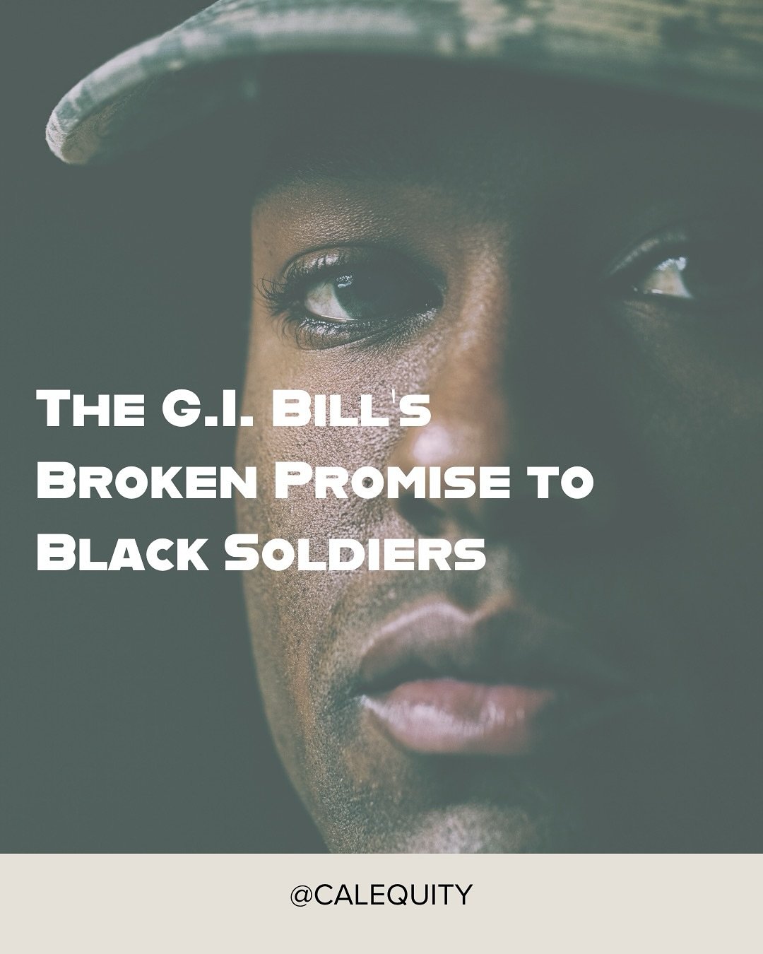 Memorial Day honors the sacrifice of all who served. But the day after, we remember how the GI Bill&rsquo;s promise did not reach everyone. 

While many white veterans built wealth and rose to the middle class, Black veterans were often denied the sa