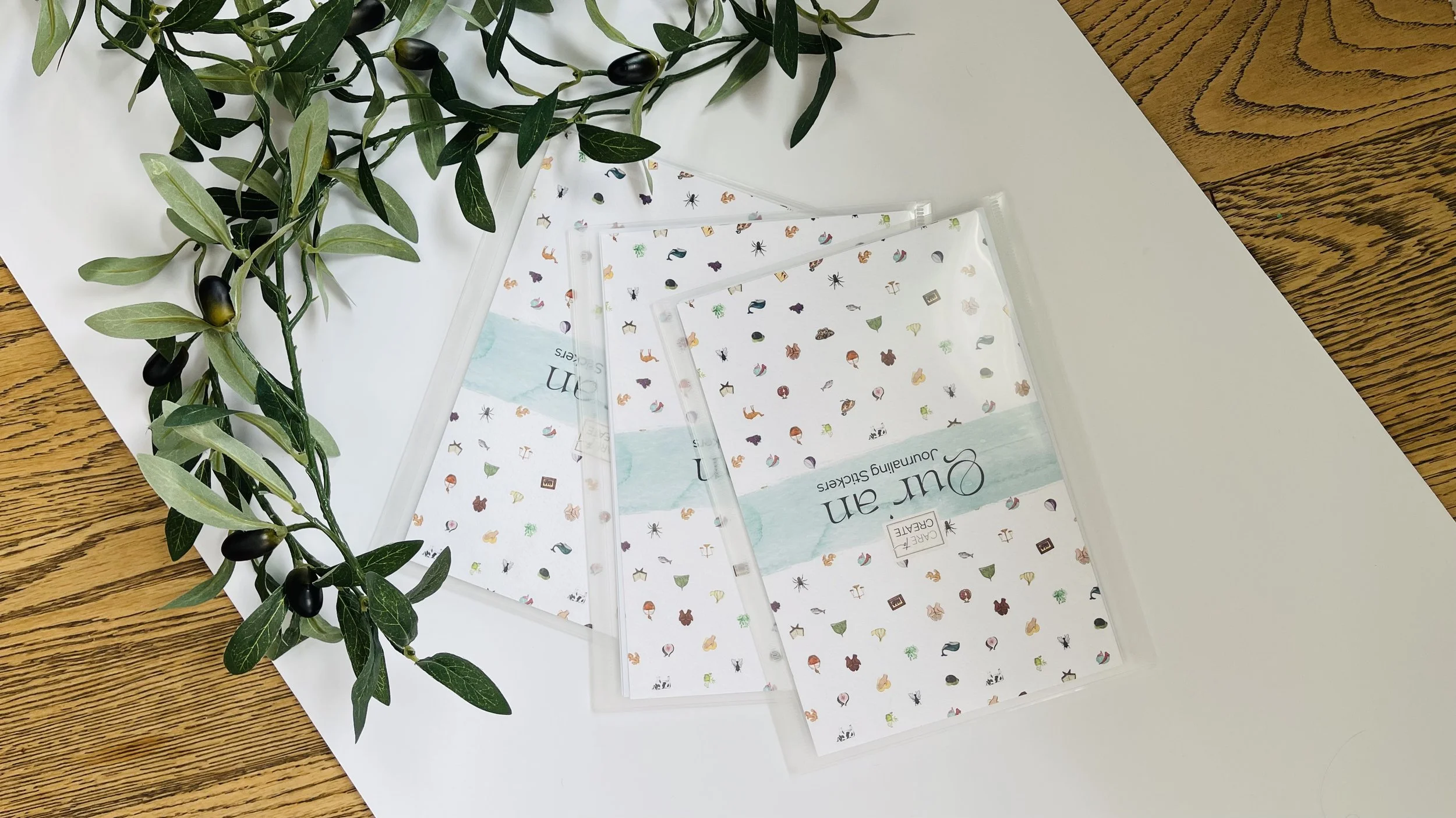 Qur’an Journaling Stickers Bundle (Pack of 3)