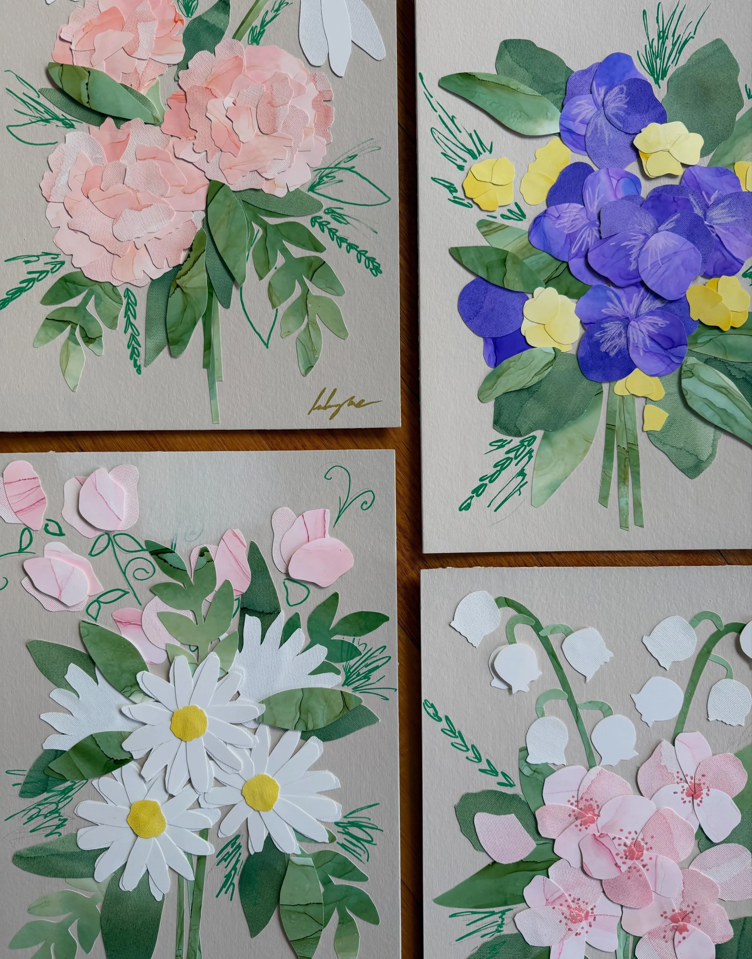 The other day I was chatting with some beautiful friends about my birth flowers collection for the upcoming show, and I realised they had no idea what a birth flower was! 

It never occurred to me that people didn&rsquo;t know what a birth flower was