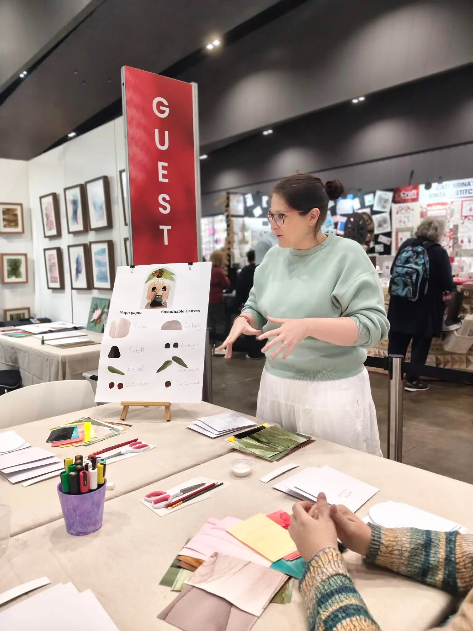 Melbourne you were incredible!! 🙌🎉😍
These past 4 days at the Craft &amp; Quilt Fair have been wonderful! 

A huge thanks to the team @craft.events_ for making me feel so welcome and supported.
I&rsquo;m absolutely honoured to have had this opportu