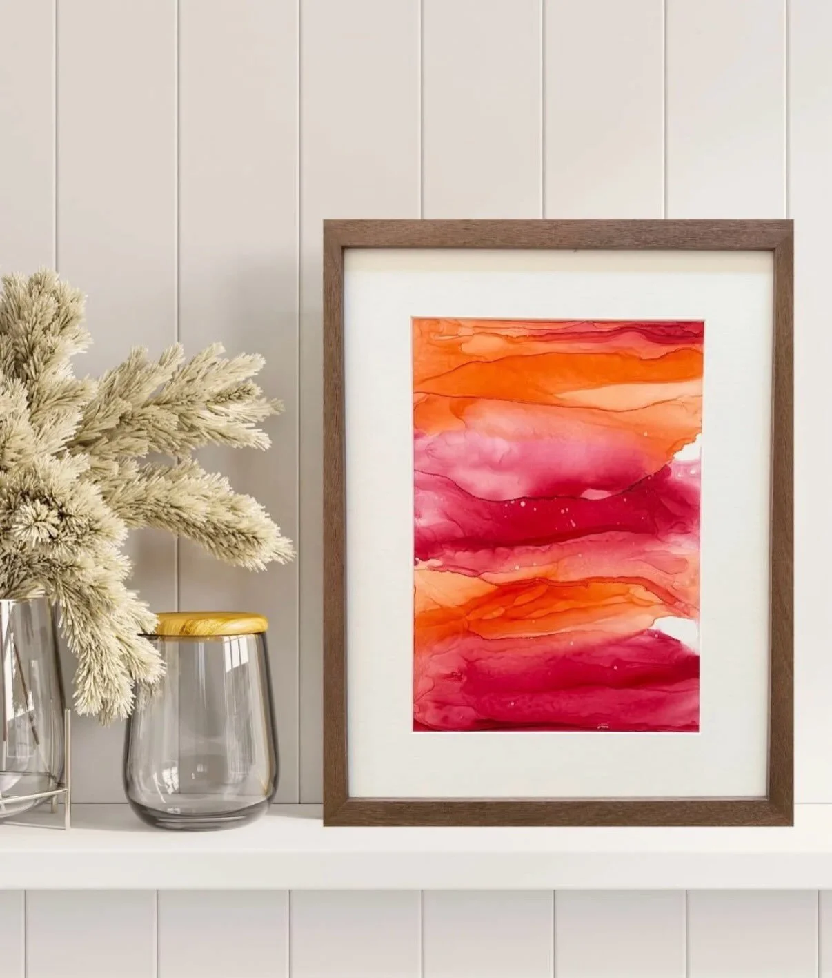 Marigold Horizon ❤️🧡

Obsessed with the spectacular ways the colours flow and intertwine in this piece✨
Inspired by the vibrant colours of the Marigold flower. 

Swipe for close ups ➡️

Original artwork available now via my website Link in bio 

Art