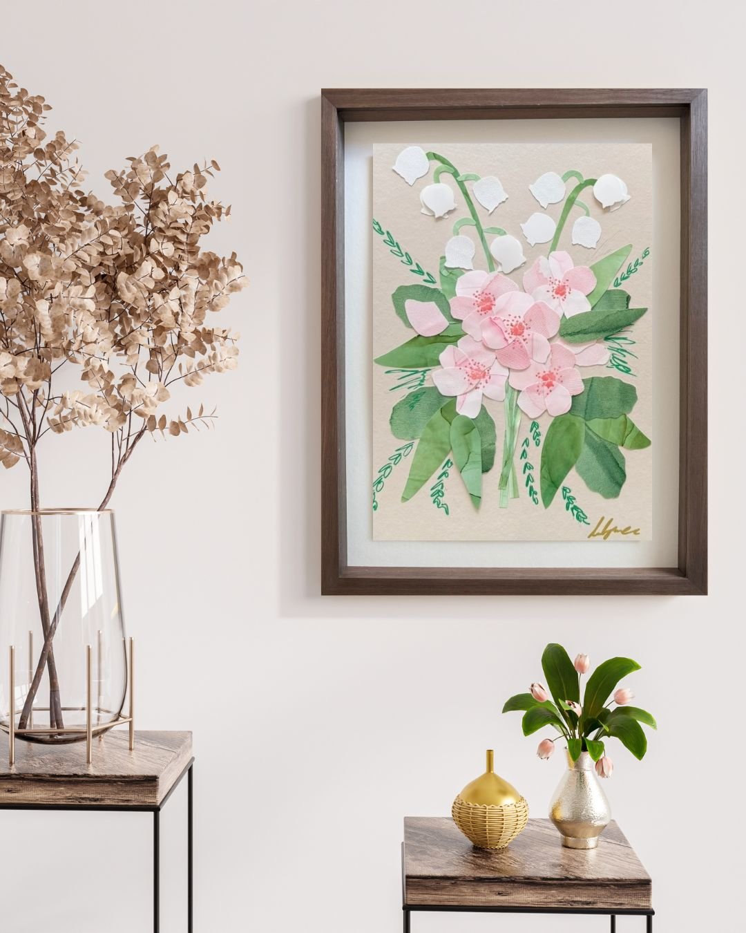May — Lily of the Valley & Hawthorn 
