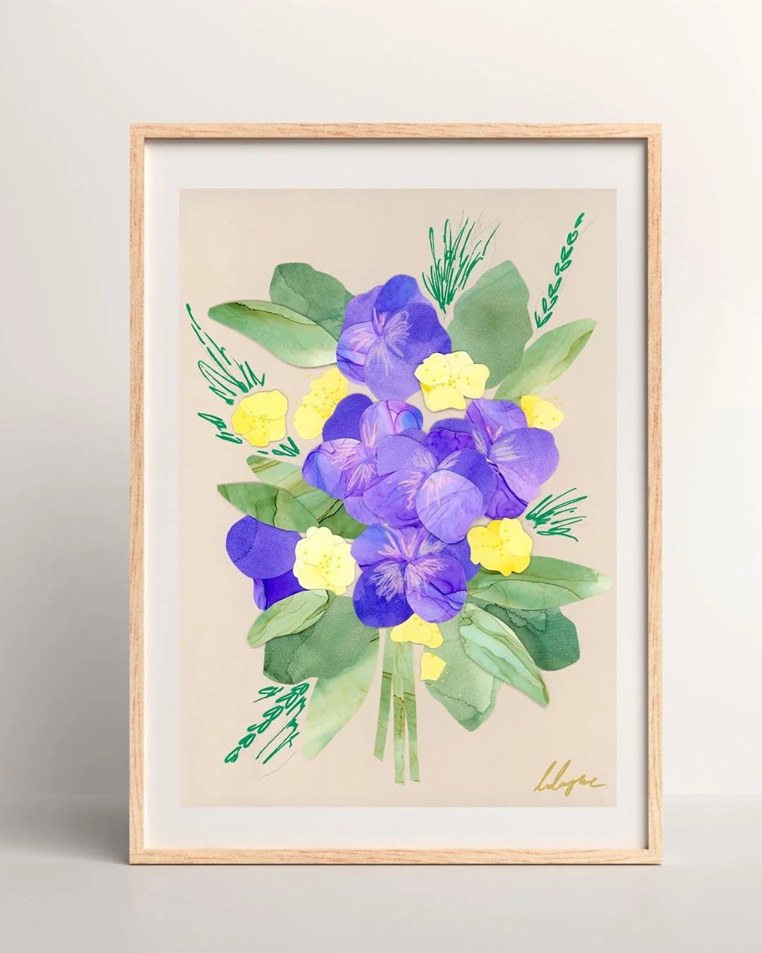 February -       Violet & Primrose