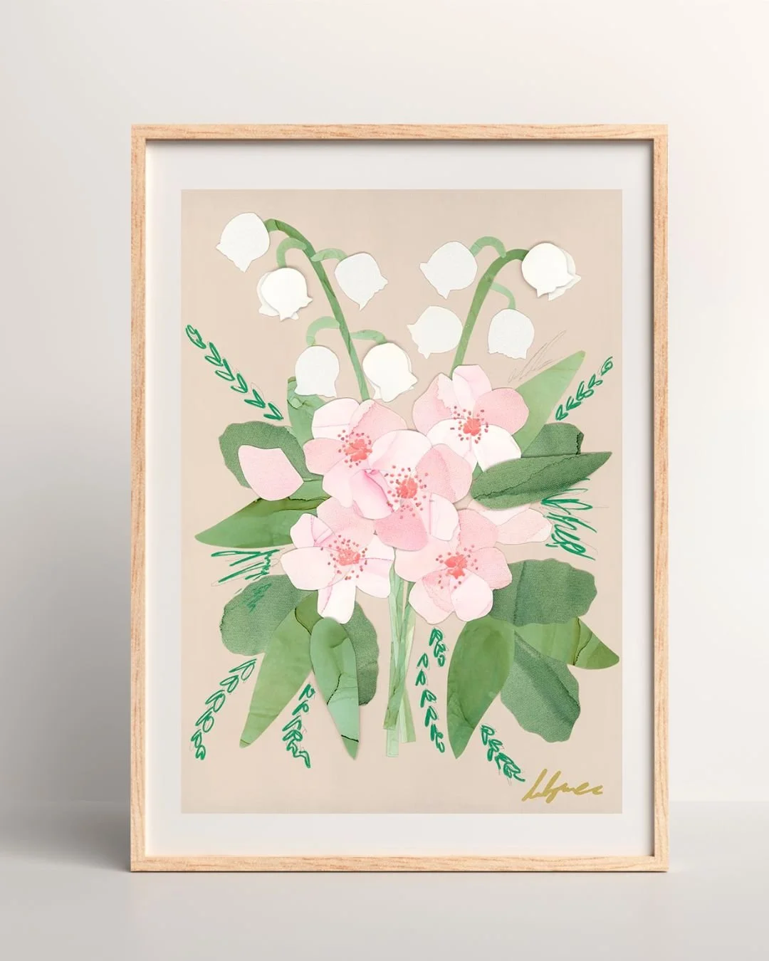 May — Lily of the Valley & Hawthorn
