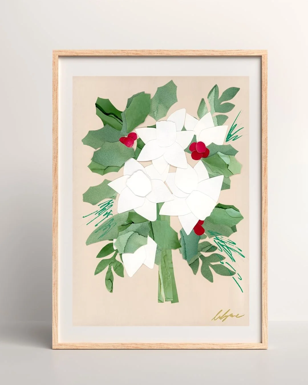 December — Narcissus & Holly