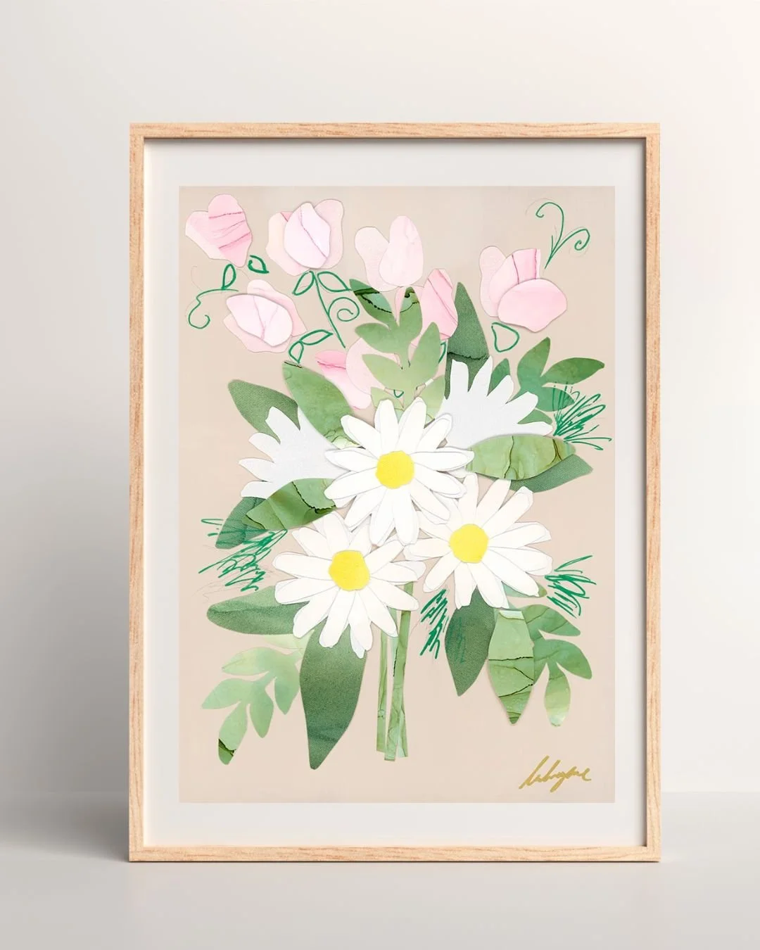 April — Daisy & Sweet Pea