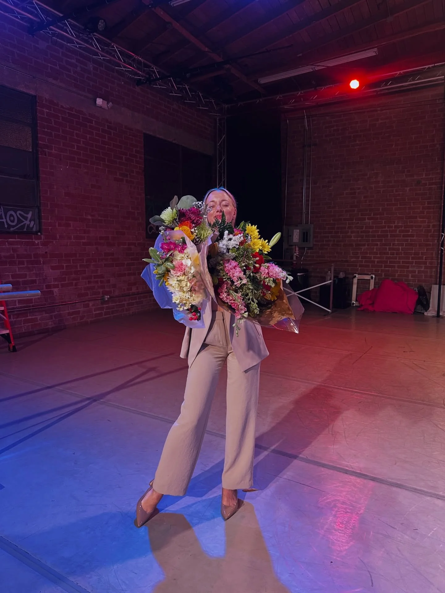 march taught how to manage creative chaos while still prioritizing self-care 🌸. 
amidst choreographing 3 pieces, performing 5 shows, assistant-directing a show, training &amp; teaching, auditioning, running a company - my biggest win is managing to 