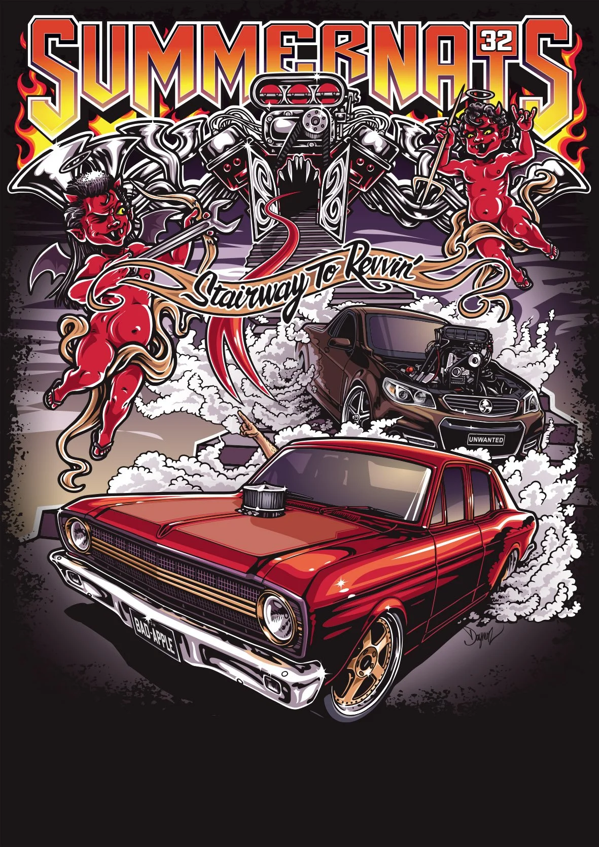 Summernats 32 Artwork
