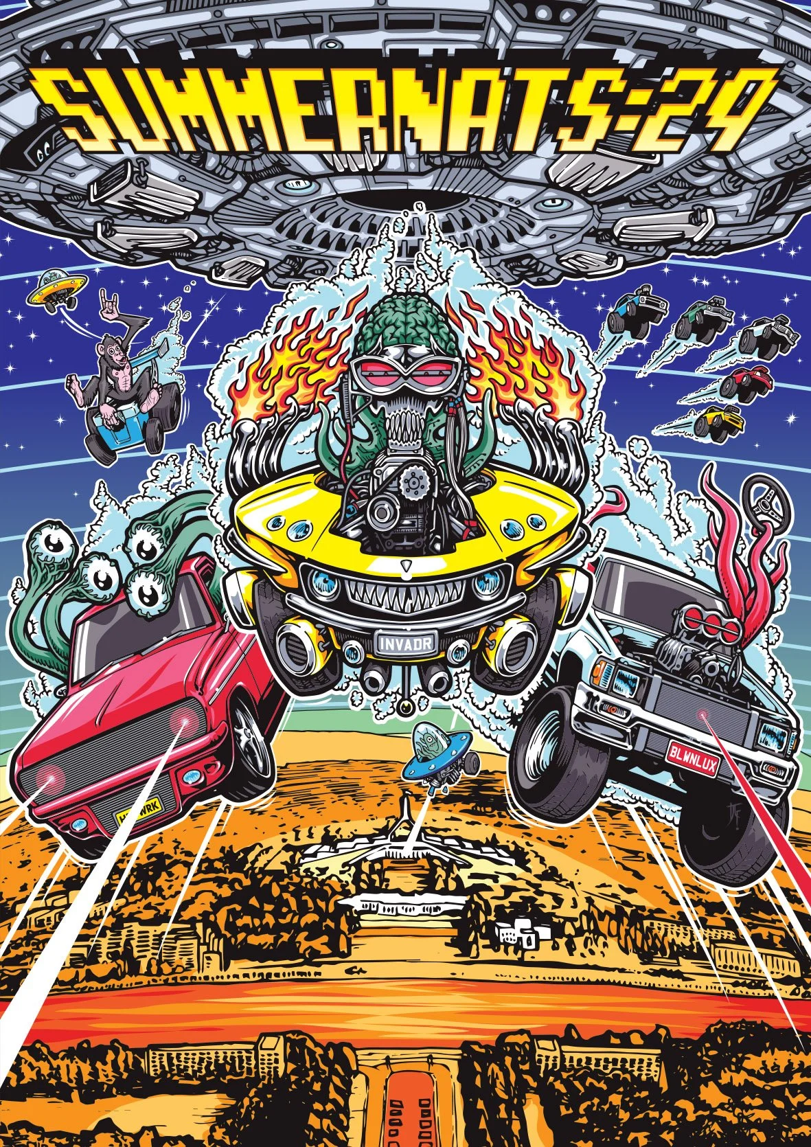 Summernats 29 Artwork